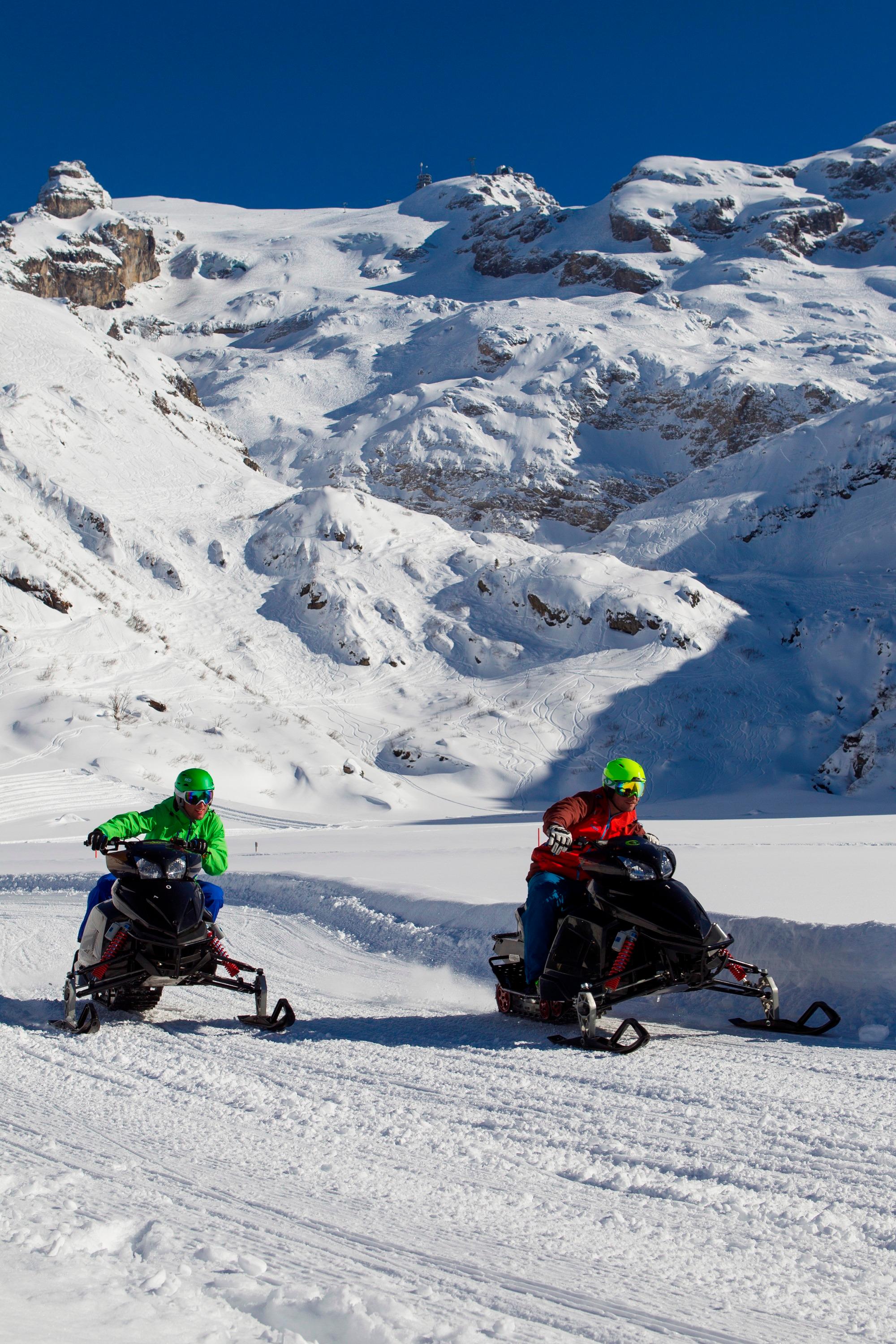 Zurich to Mt. Titlis: Snowmobile Adventure & Lucerne Explorer