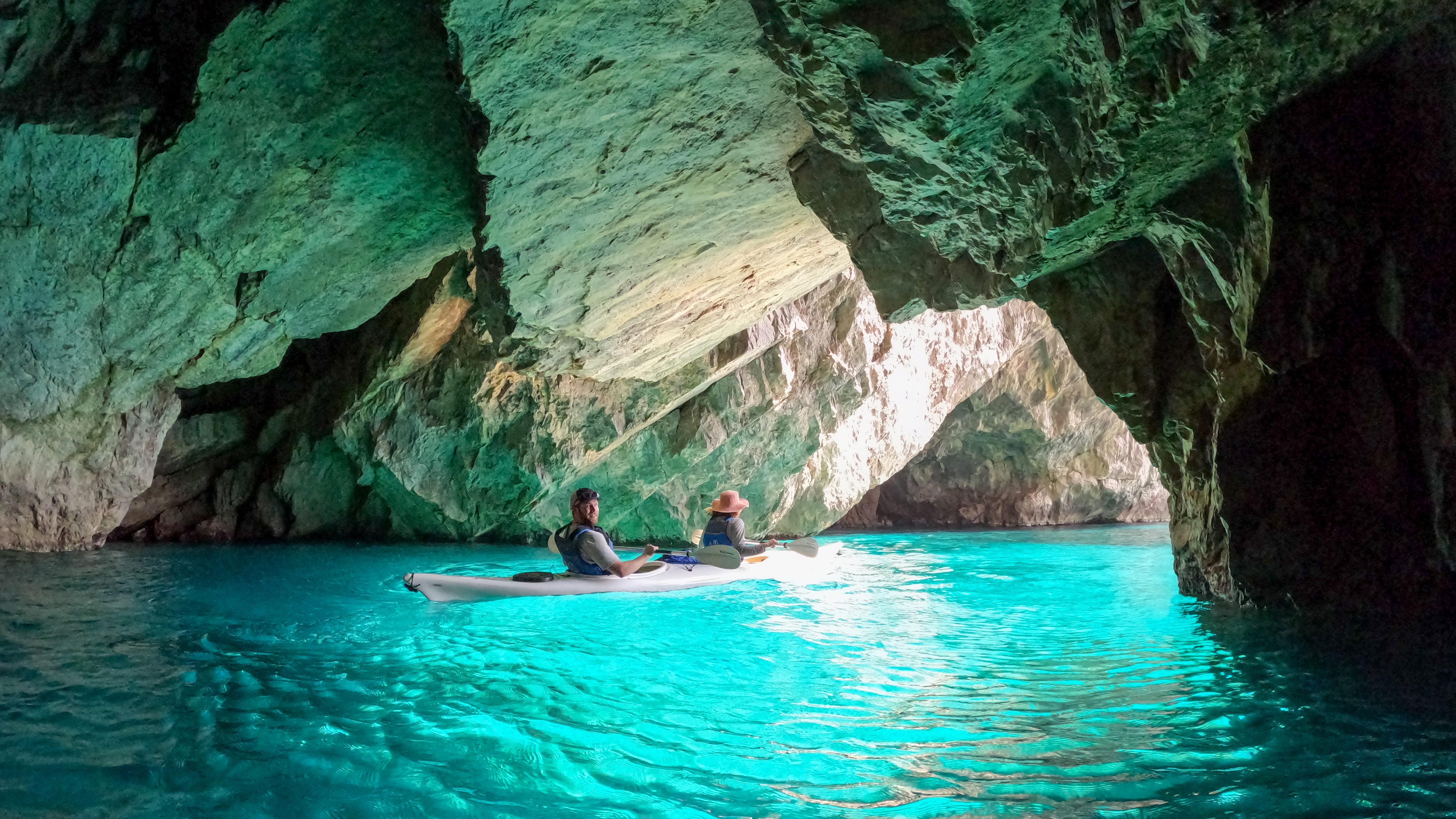 Capri Caves & Hidden Beaches Kayaking Adventure