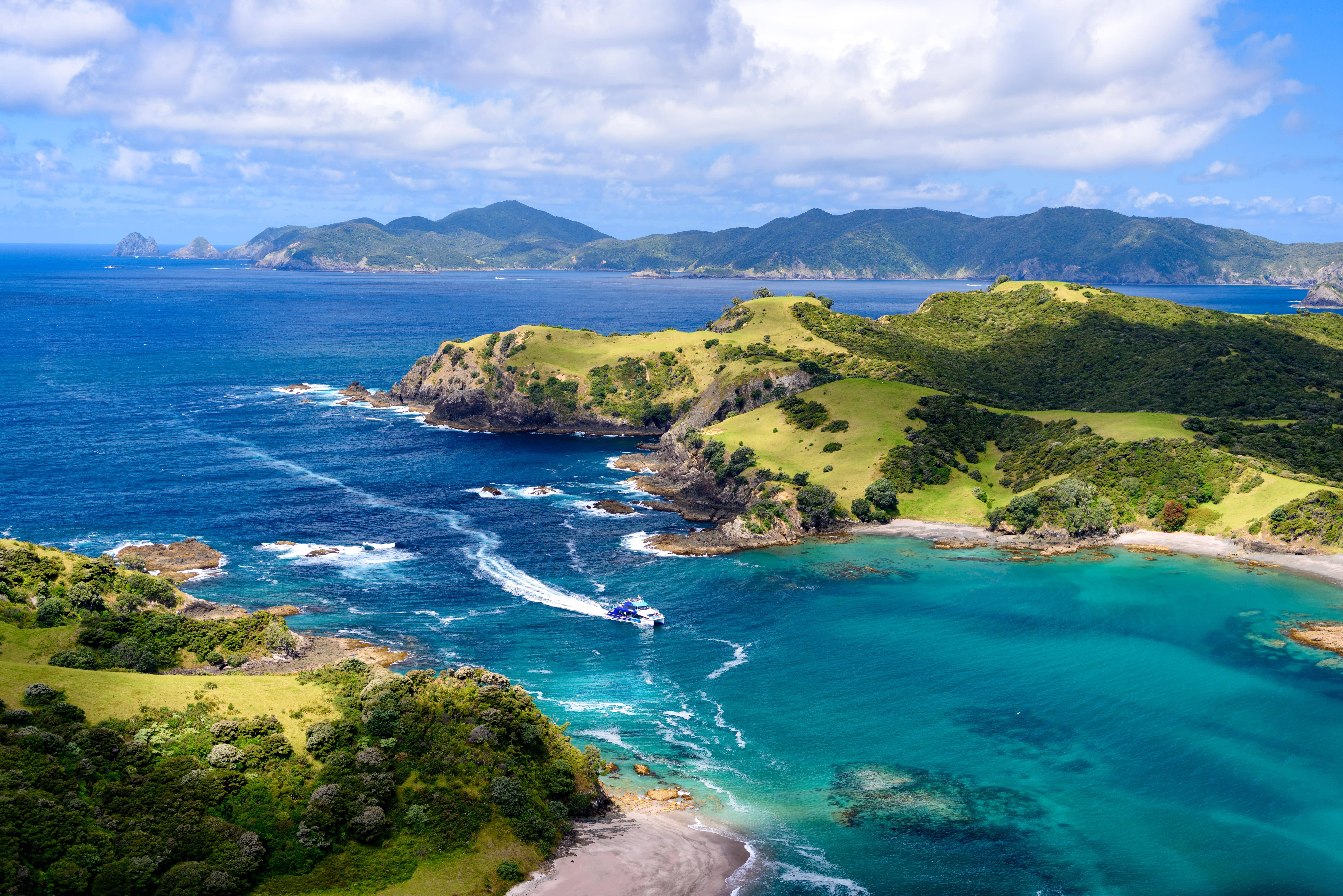 Bay of Islands Day Tour with Dolphin Cruise from Auckland