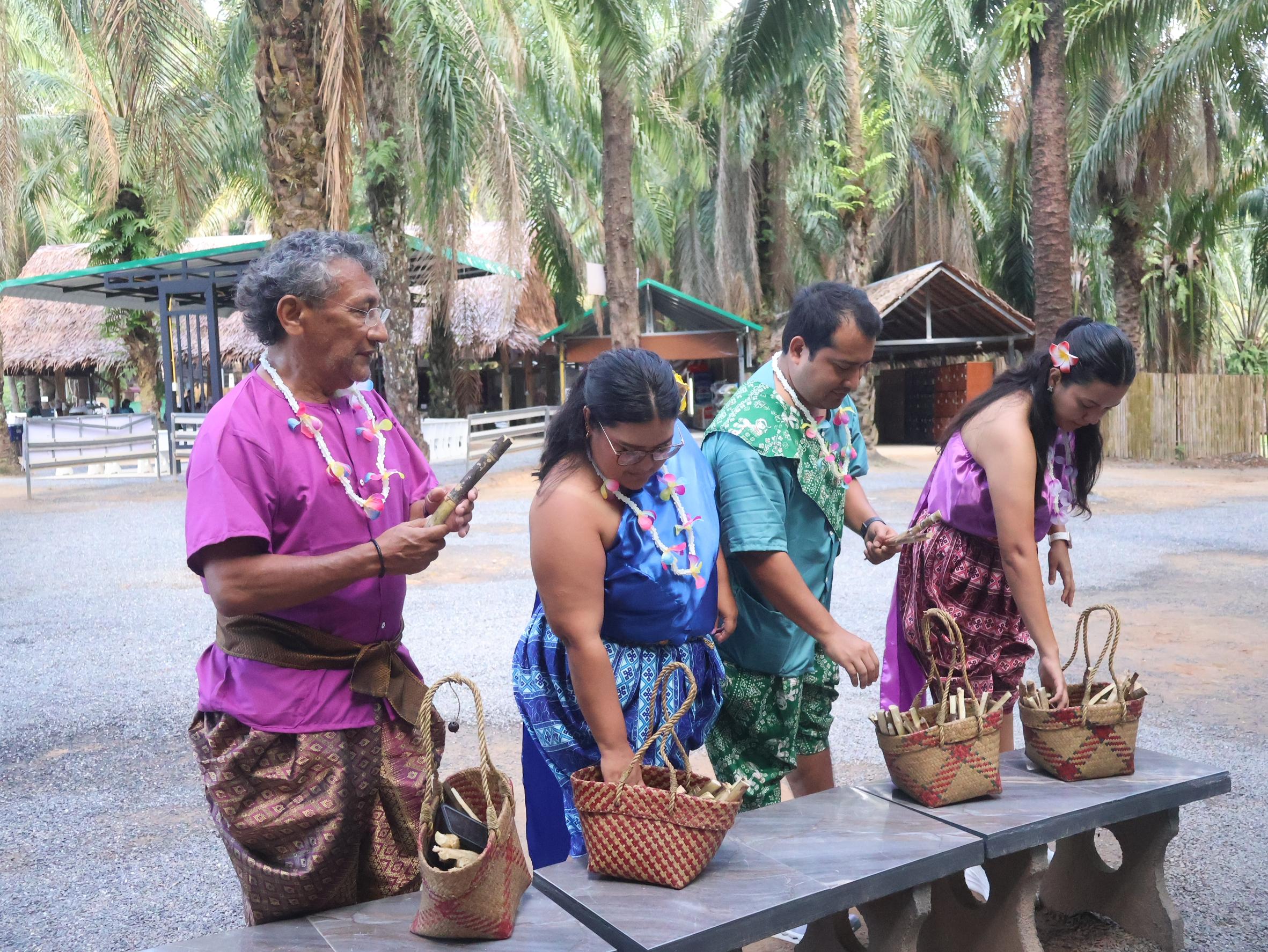 Krabi Elephant Feeding & Thai Dress Experience