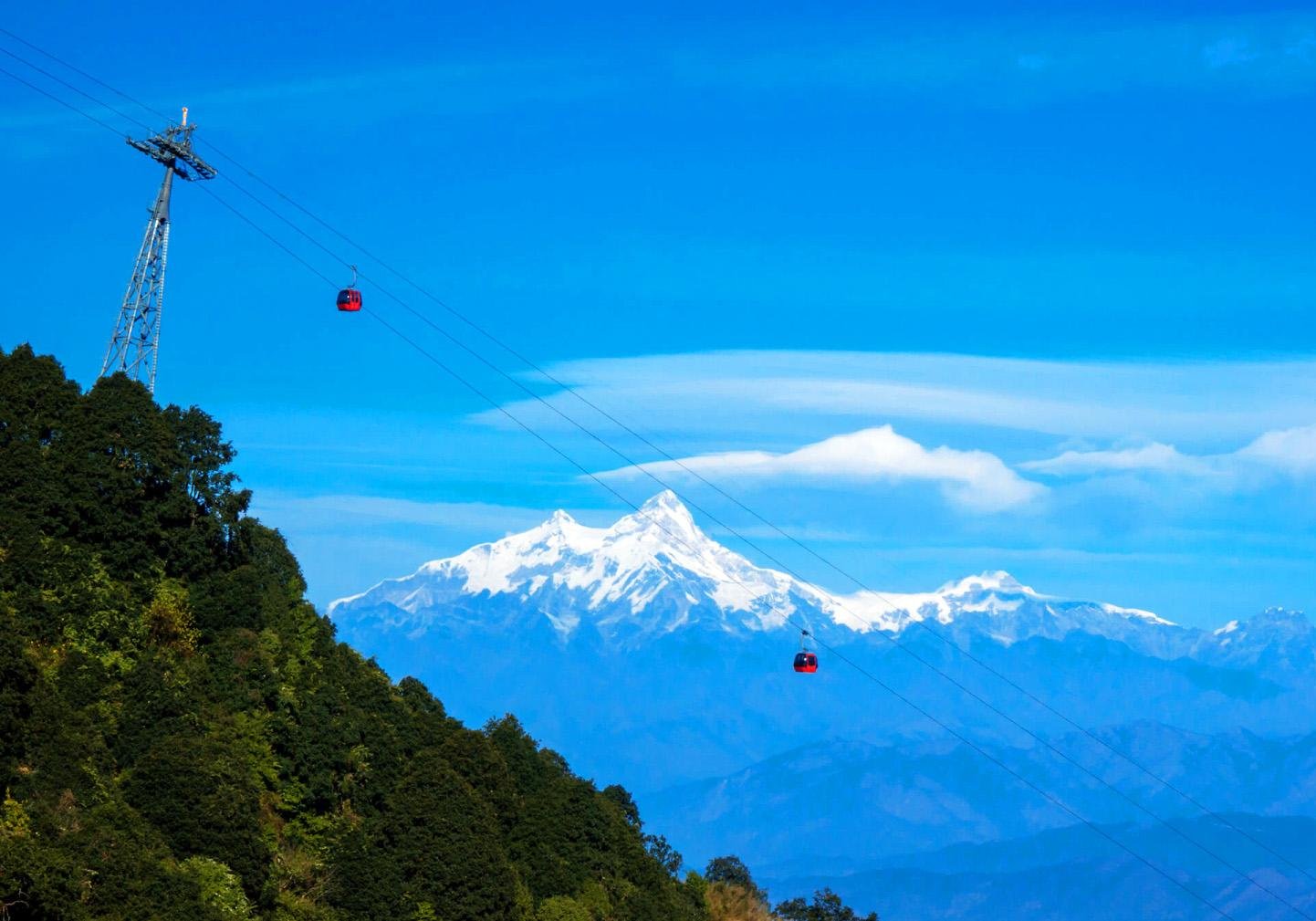 Kathmandu: Chandragiri Cable Car & Monkey Temple Excursion