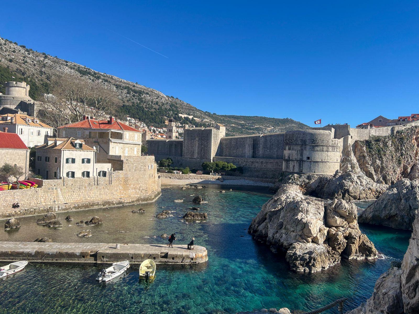 Dubrovnik City Walls Old Town terracotta rooftops Adriatic view — image 11