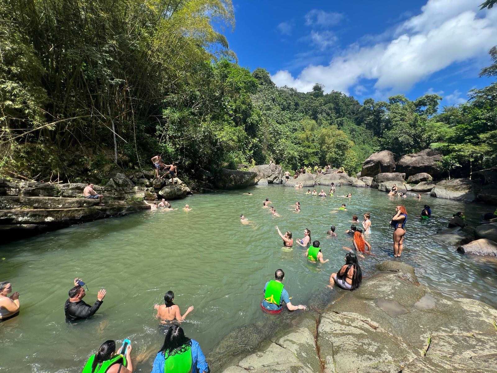 El Yunque Rainforest Adventure: Waterfalls, Slides & Luquillo Beach