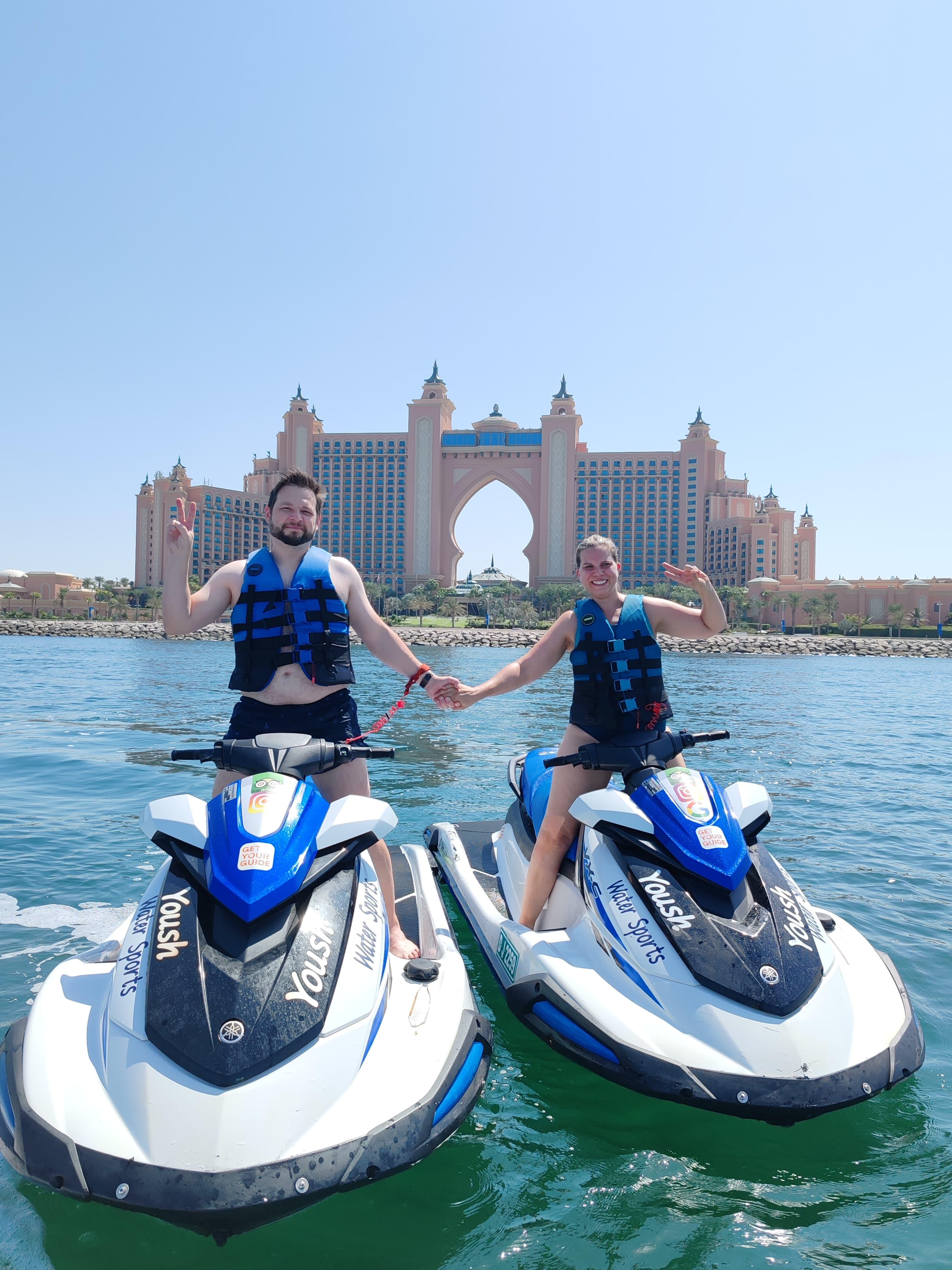 Dubai: High-Speed Jet Ski Adventure to Atlantis & Burj Al Arab