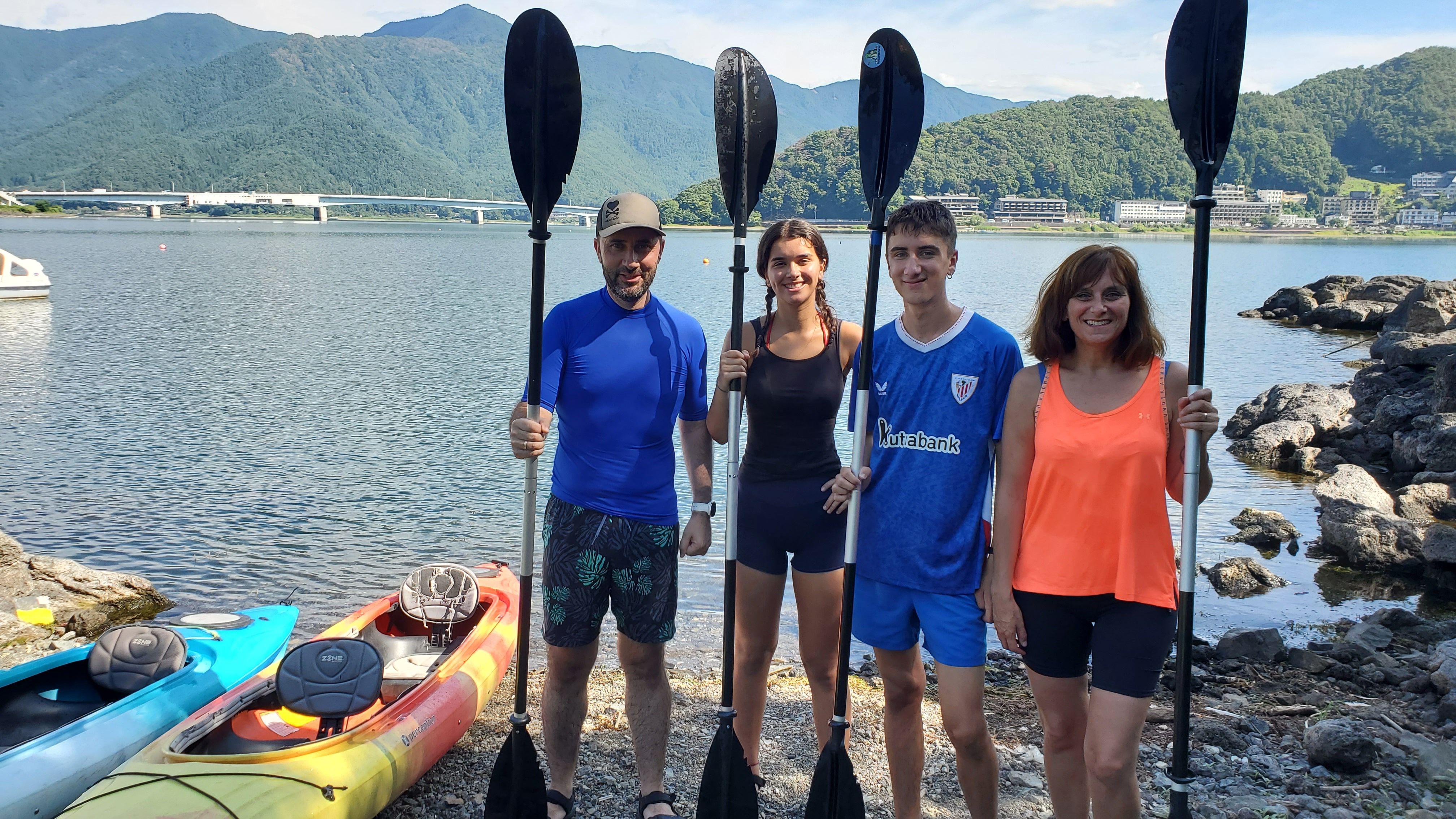 Early Morning Kayaking & Coffee on Lake Kawaguchiko