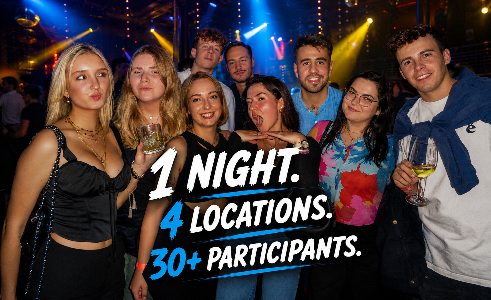 Zurich Nightlife Pub Crawl with Shots & Snacks