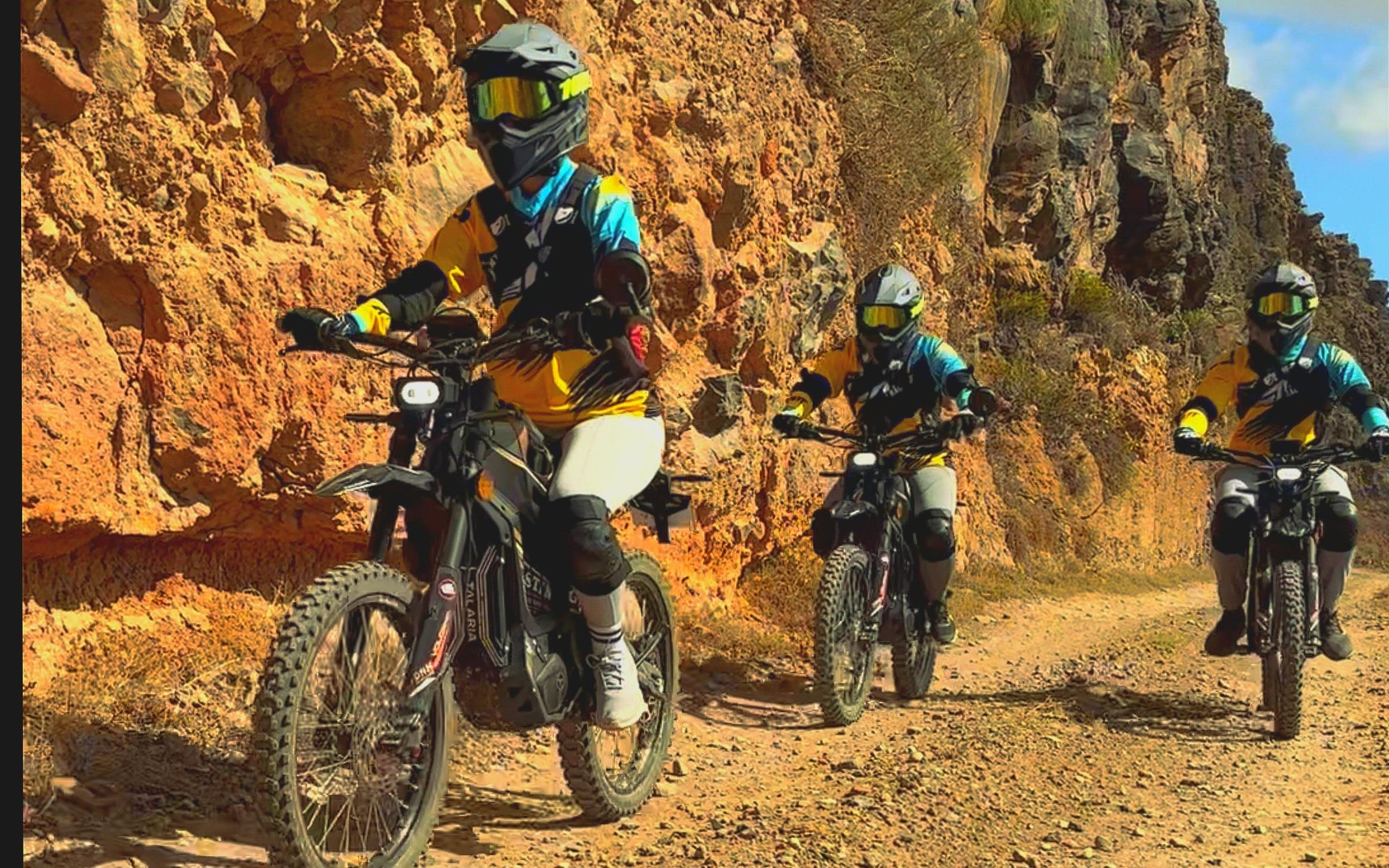 Electric Enduro Motorcycle Adventure in Maspalomas