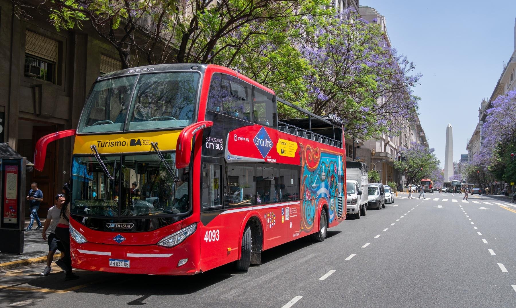 Buenos Aires Hop-On Hop-Off Bus with Free Walking Tours