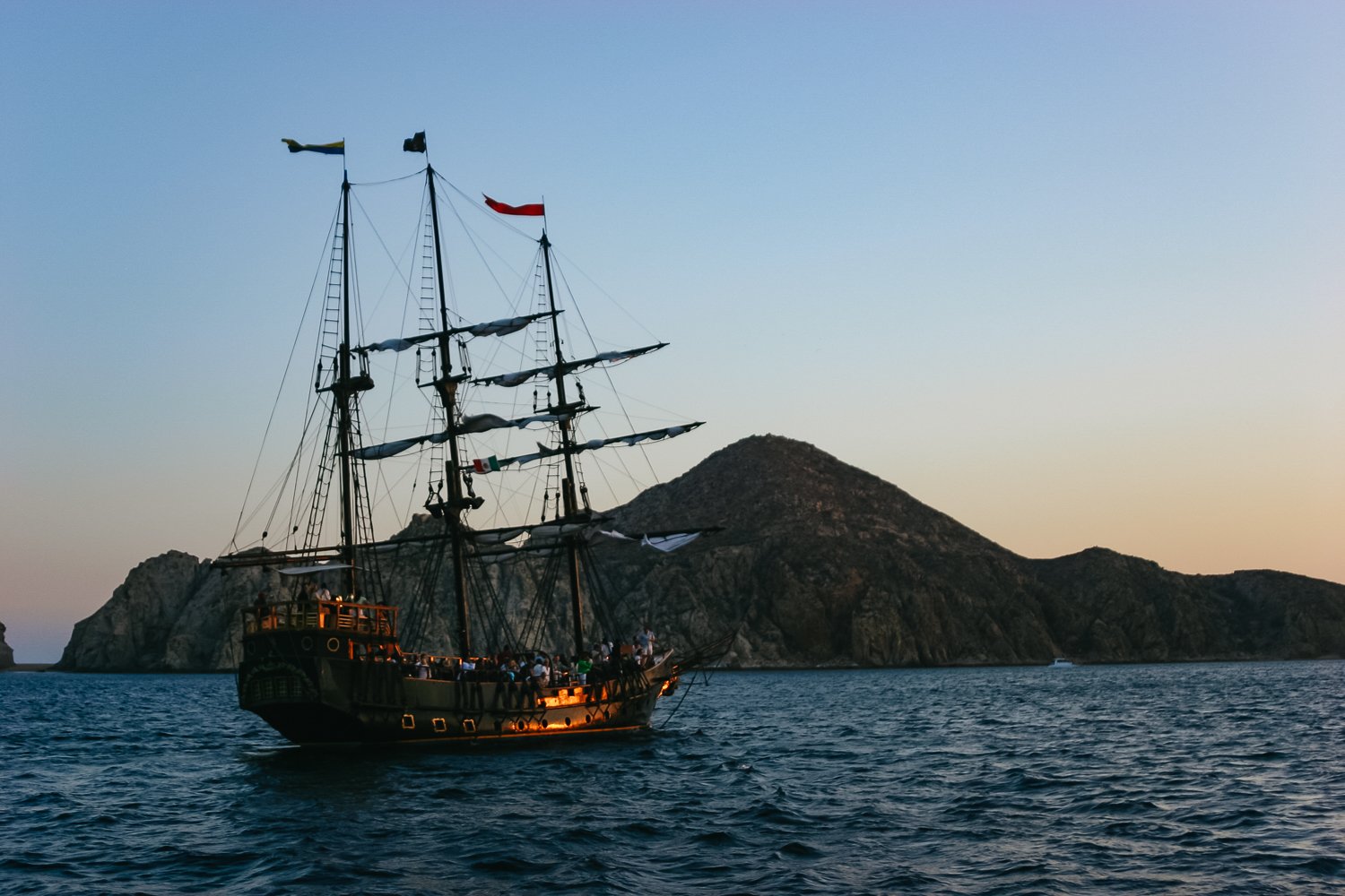 Cabo Sunset Pirate Ship Cruise with BBQ Dinner & Open Bar