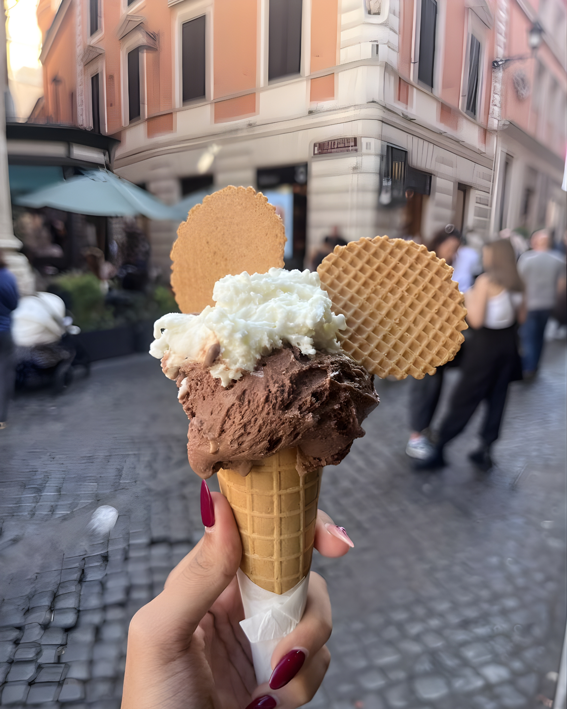 Rome vespa photo tour photoshoot passenger city backdrops — image 8
