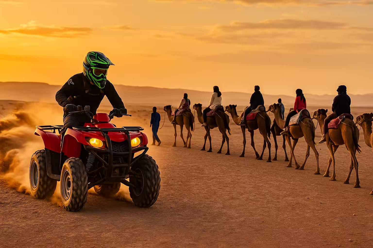 Agadir Quad Biking & Camel Trek with Berber Tea