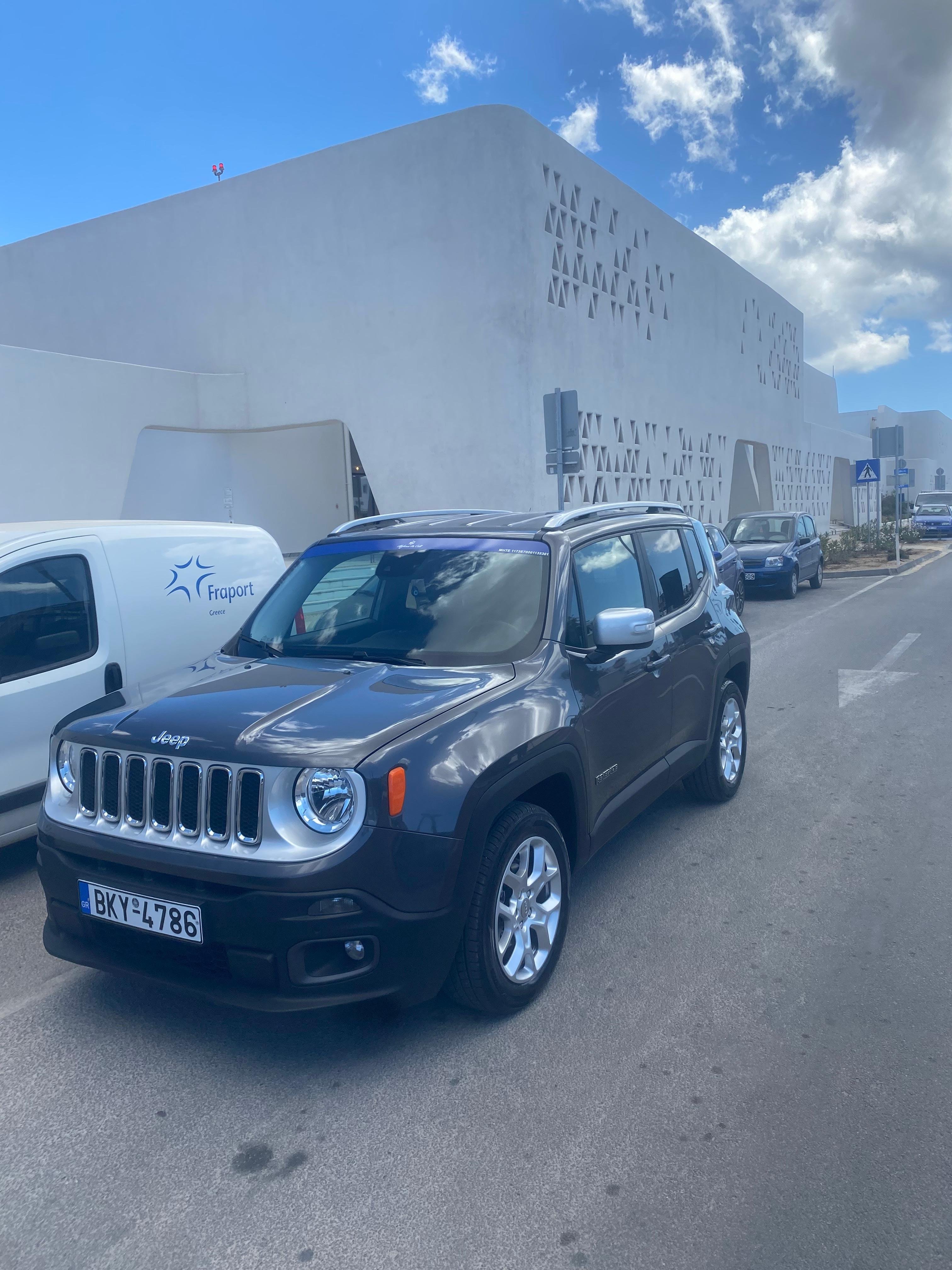 Private Mykonos Airport & Port Transfers (Jeep Renegade)