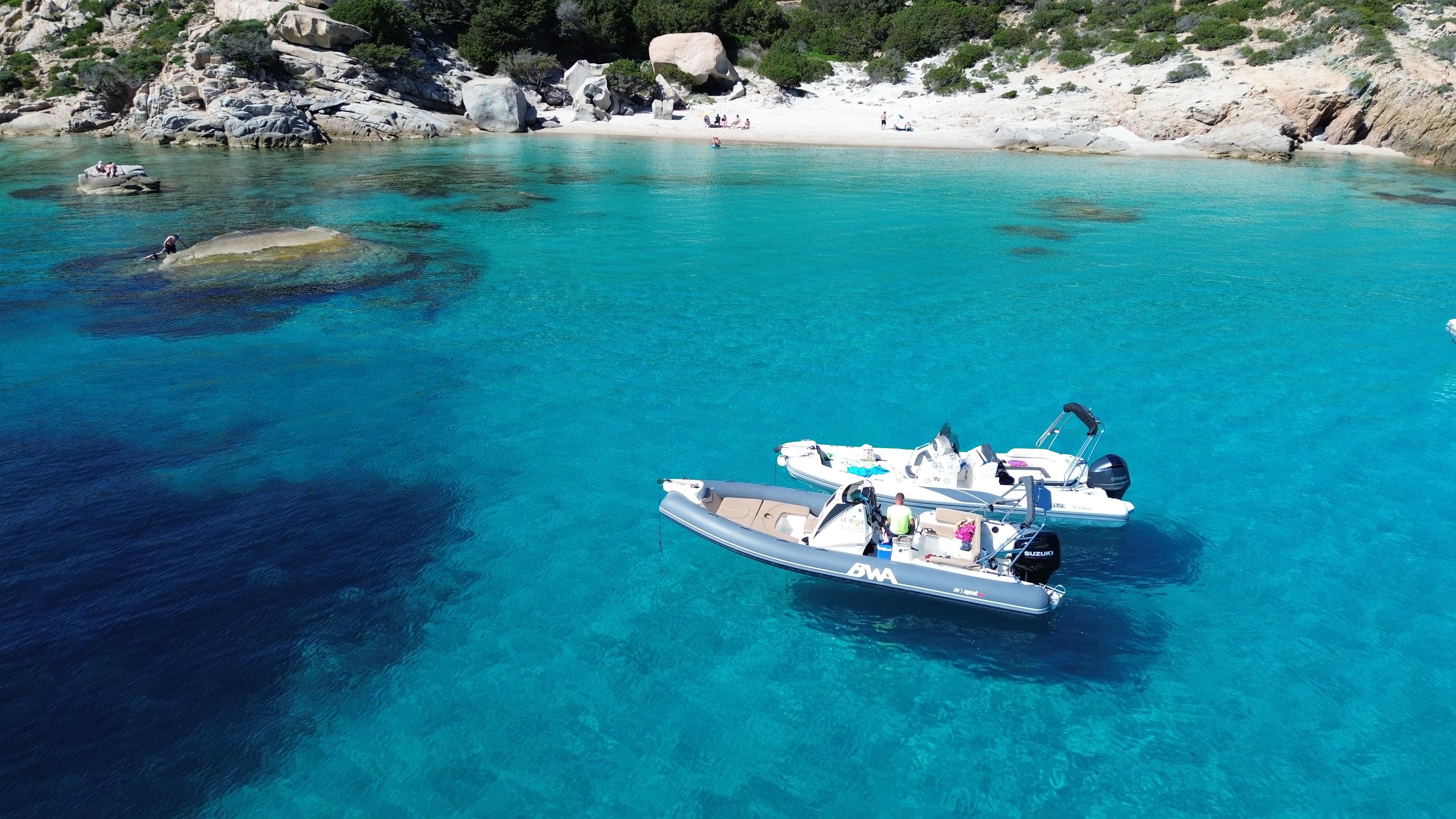 La Maddalena Archipelago Island-Hopping Dinghy Tour