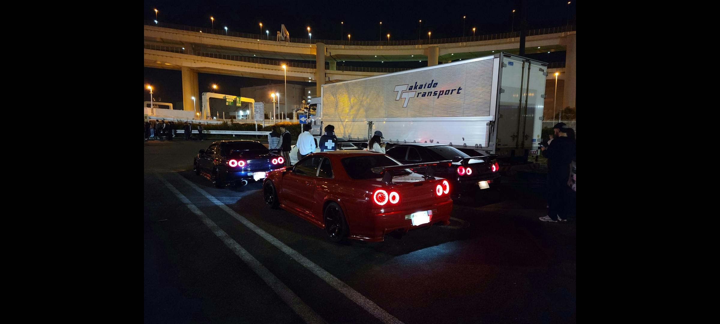 Daikoku PA:A private Daikoku tour in a customised R34!
