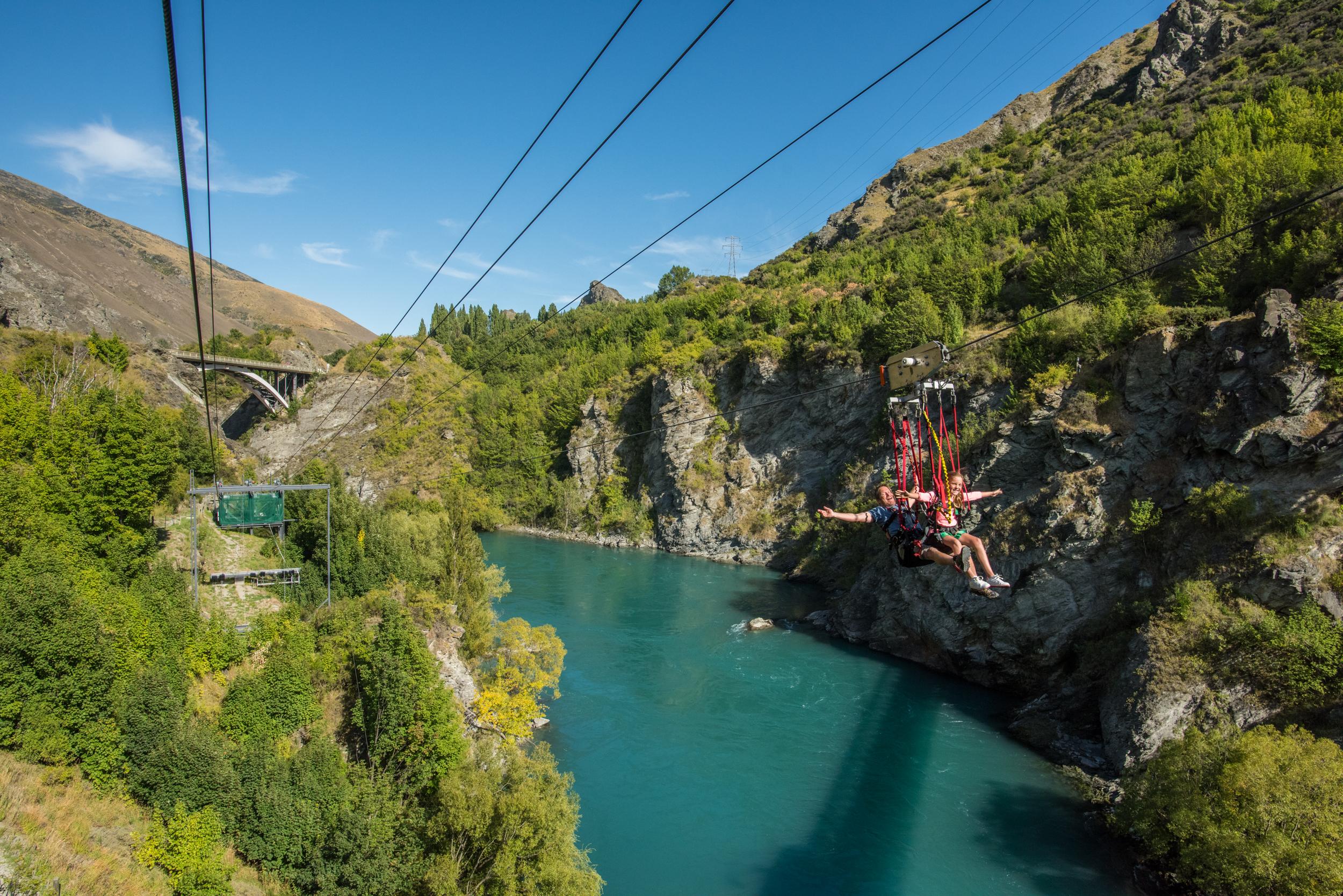 Queenstown: Kawarau Zipride! (Family Fun Experience)