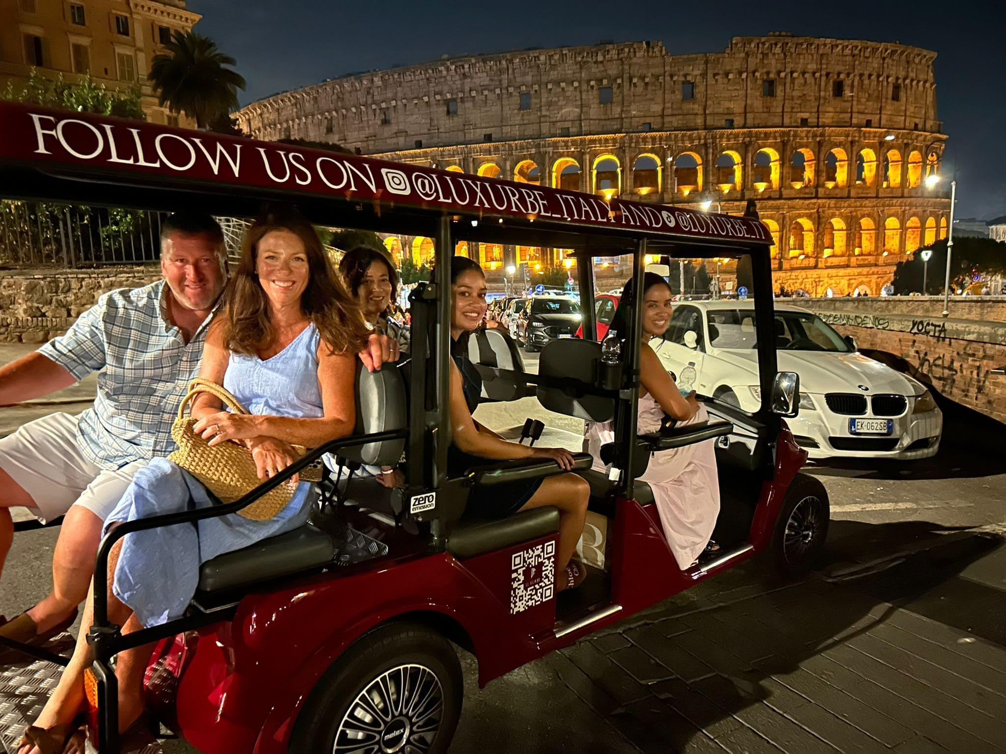 Rome night golf cart tour — illuminated landmarks of the centro storico — image 5