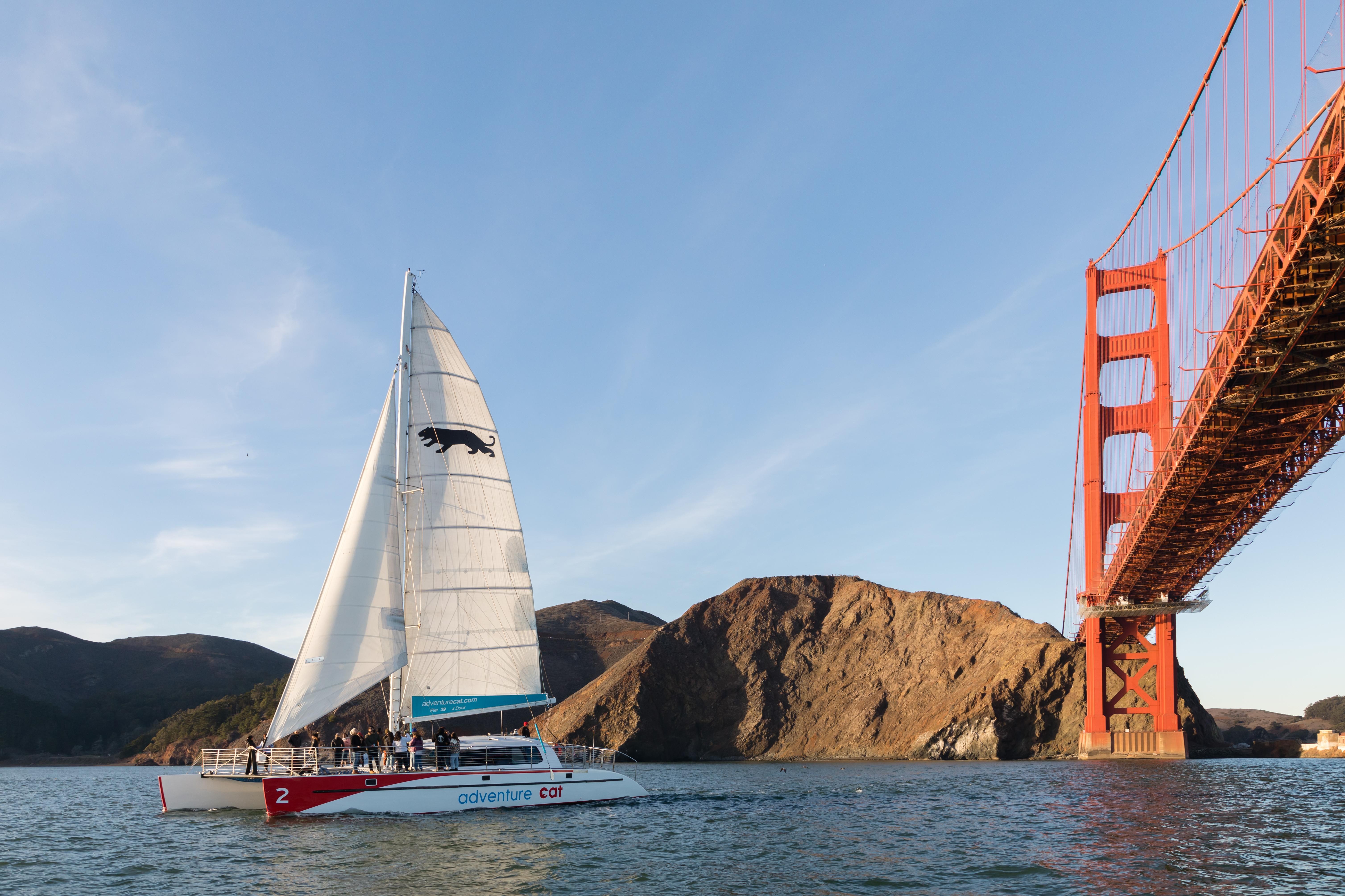 Golden Gate Bridge Catamaran Sailing Adventure