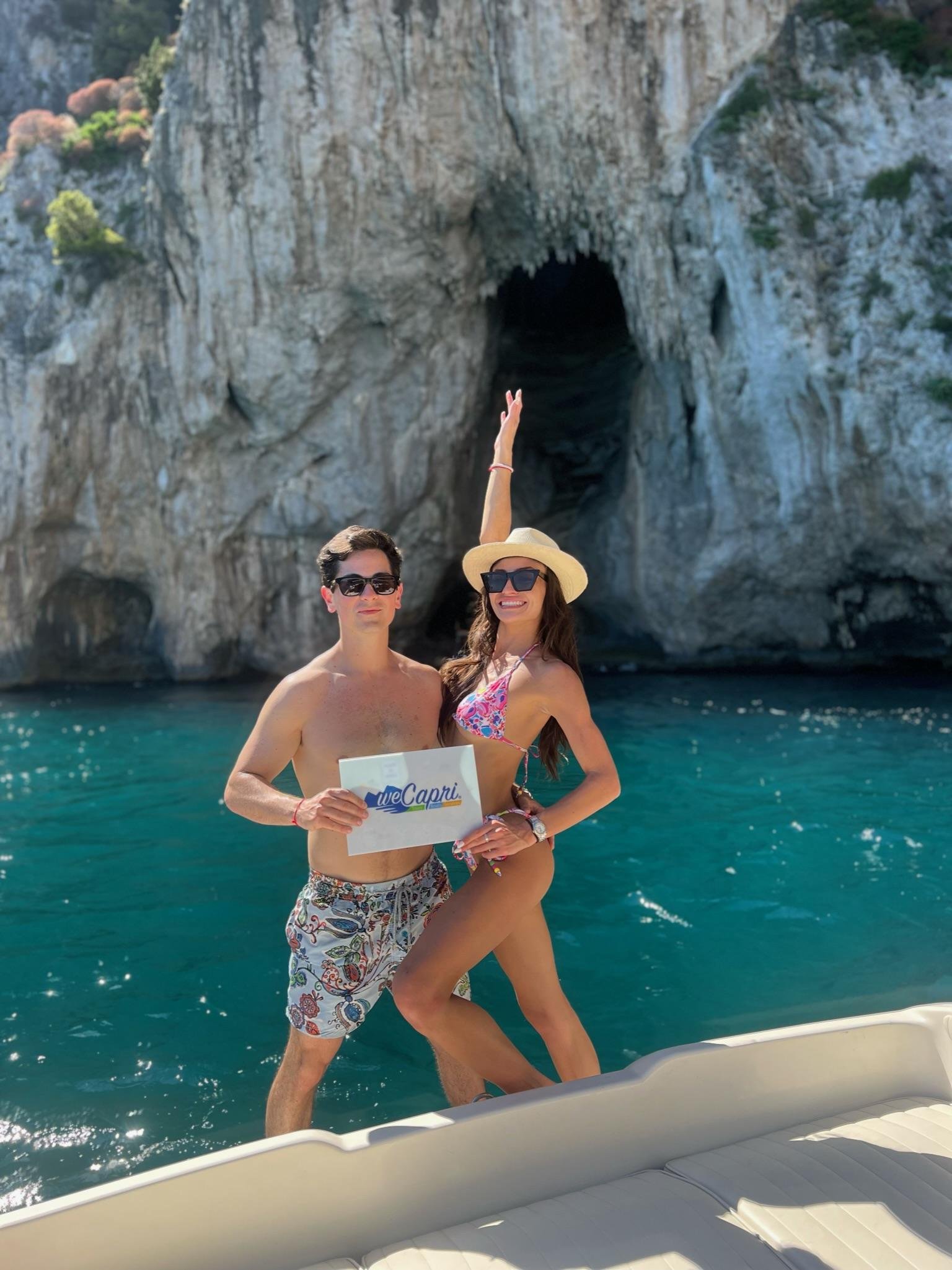 Capri Private Boat Tour: Faraglioni, Sea Caves & Swimming Stops