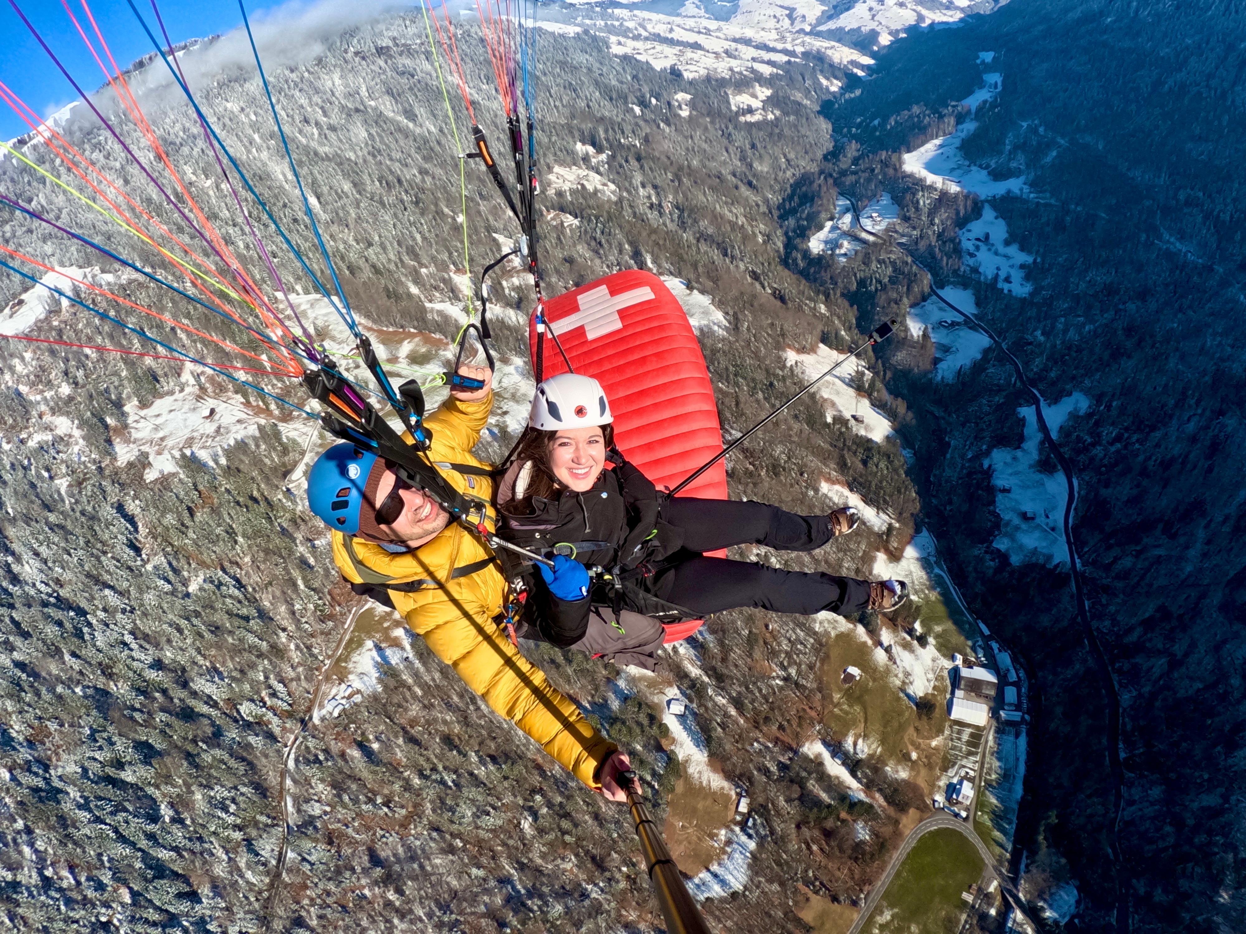 Interlaken Tandem Paragliding High Flight