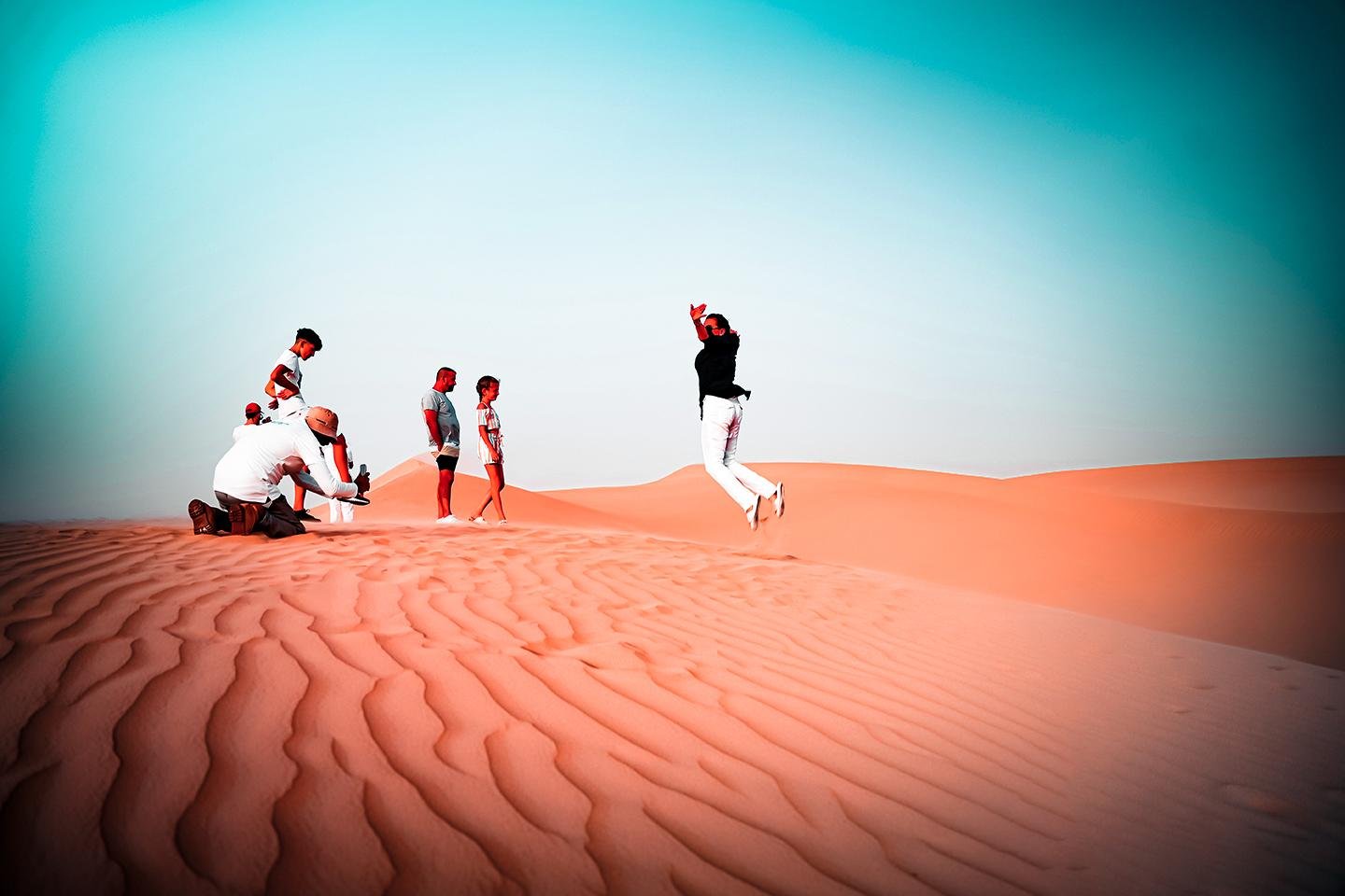 Abu Dhabi Desert Safari with BBQ Dinner & Live Entertainment