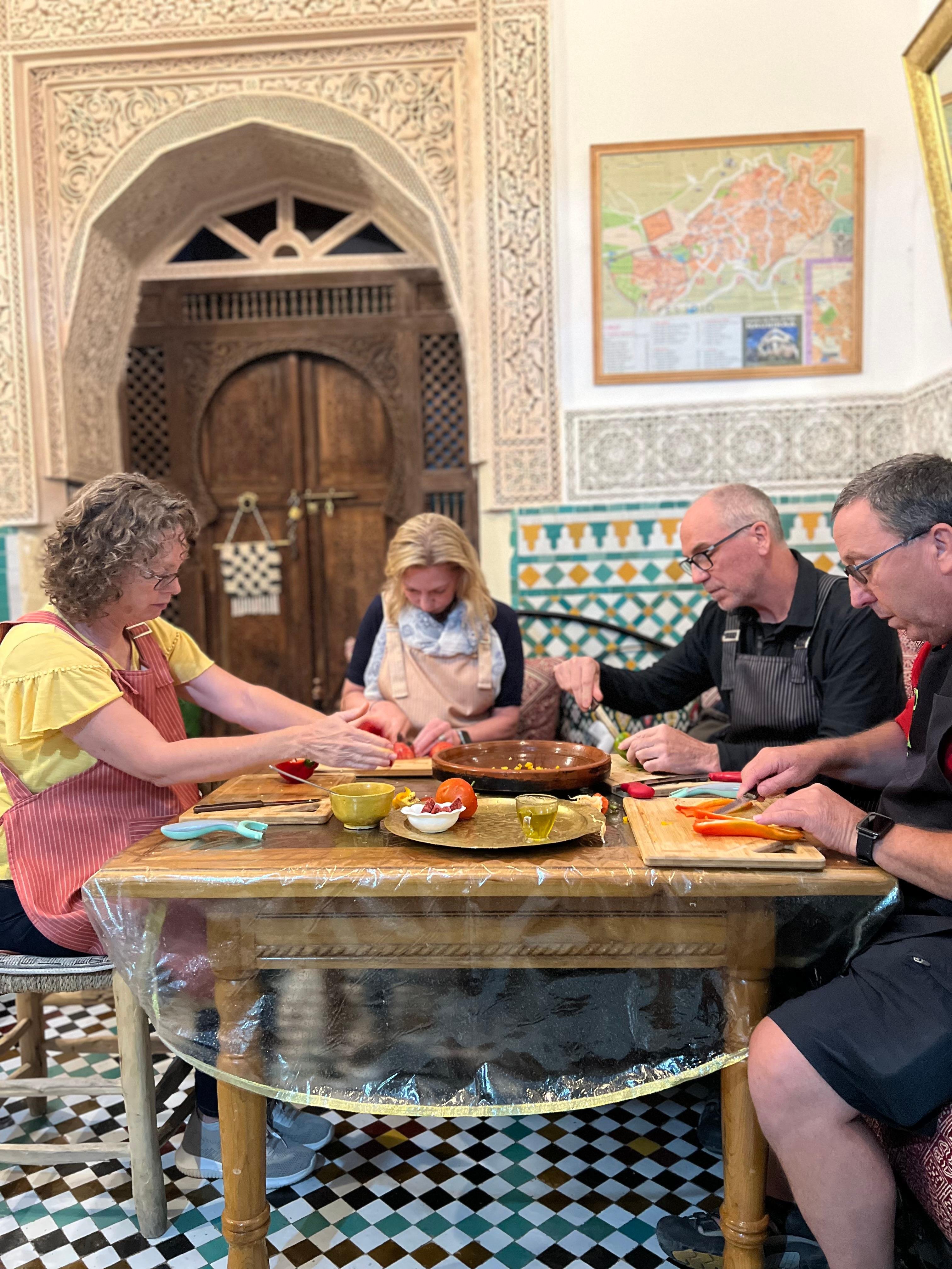 Fez Market Tour & Traditional Moroccan Cooking Class