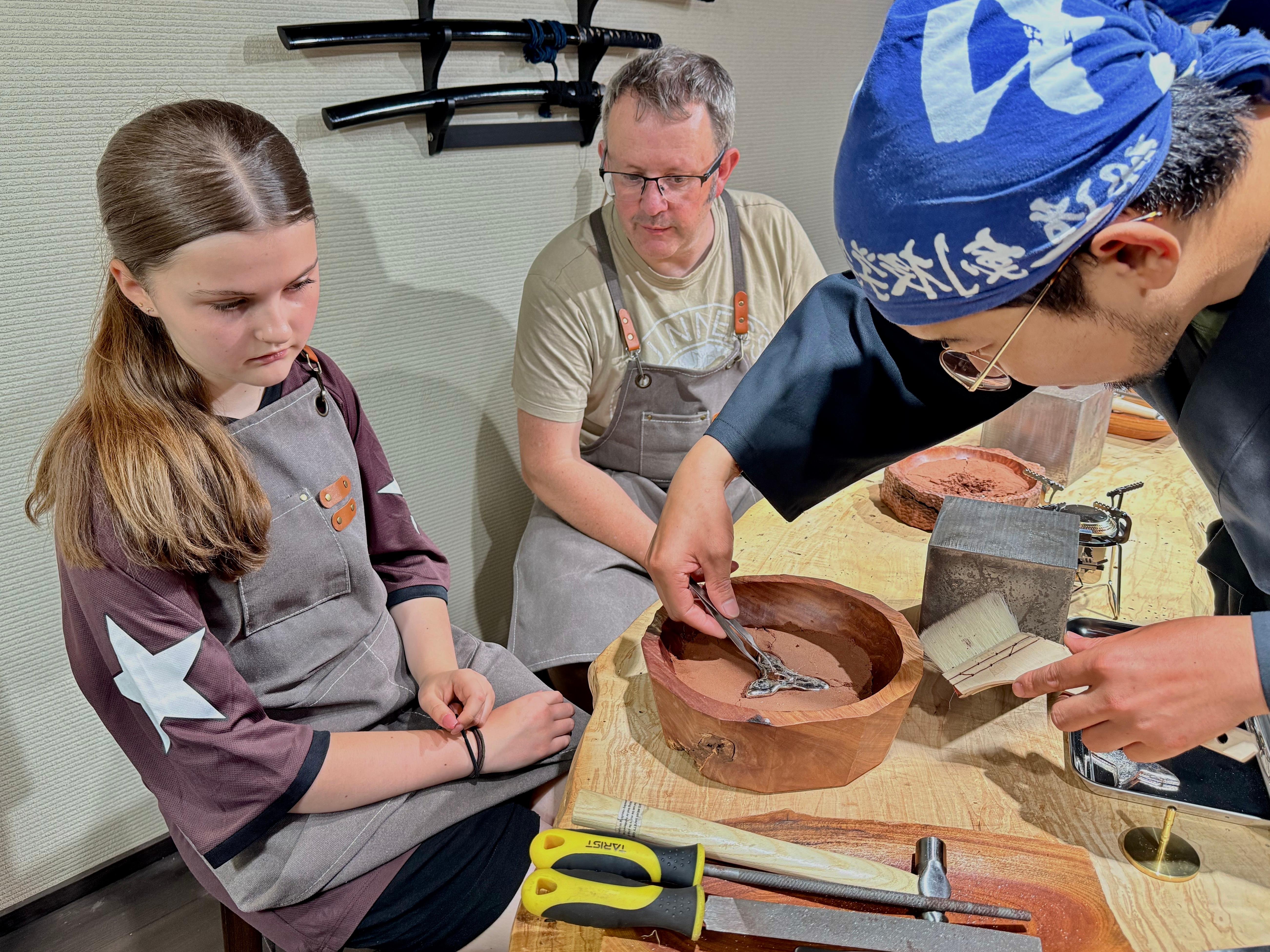 Kyoto Ninja Weapon Metal Casting Workshop