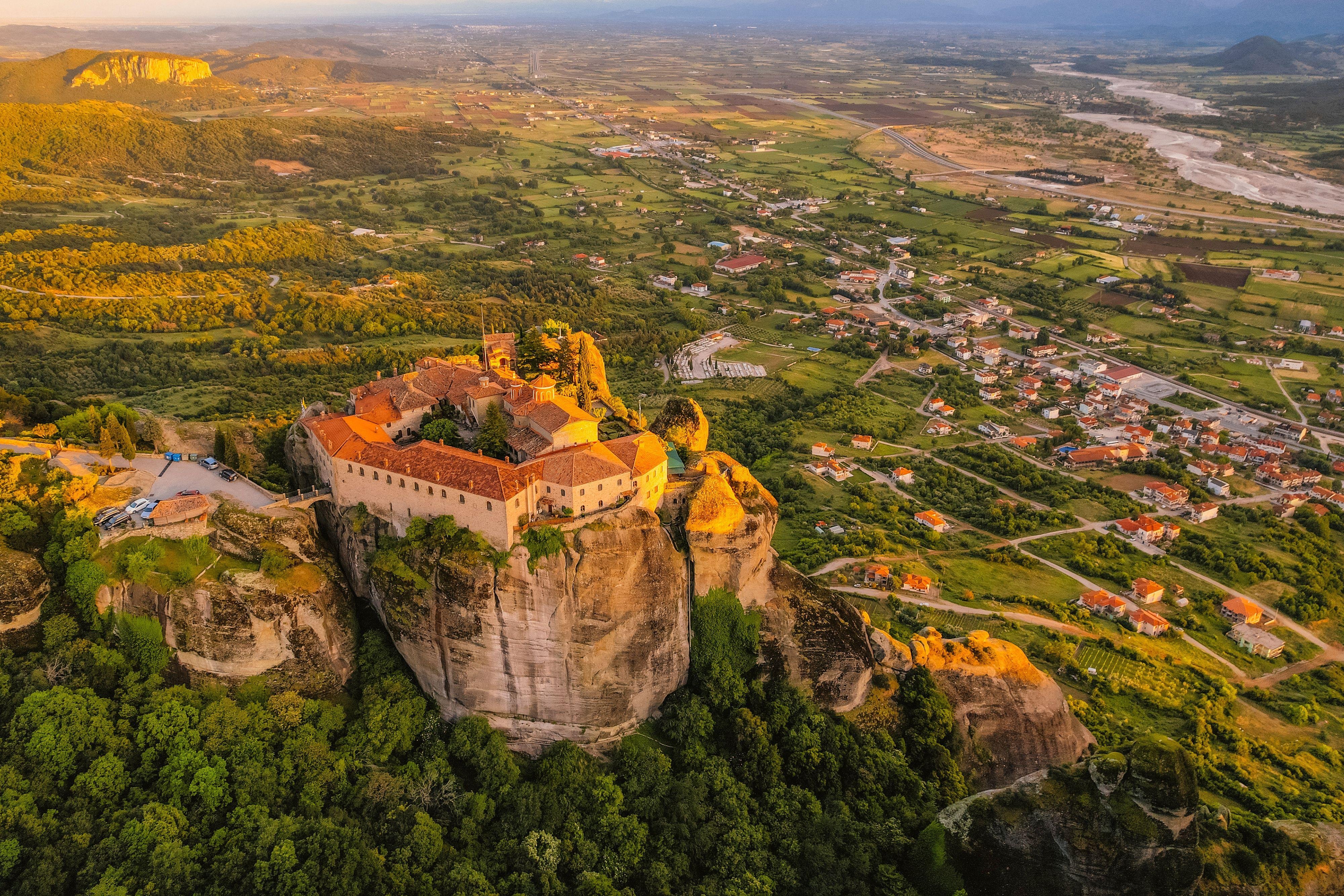 Athens to Meteora: Full-Day Trip with Monastery Visits, Caves & Coastal Stops