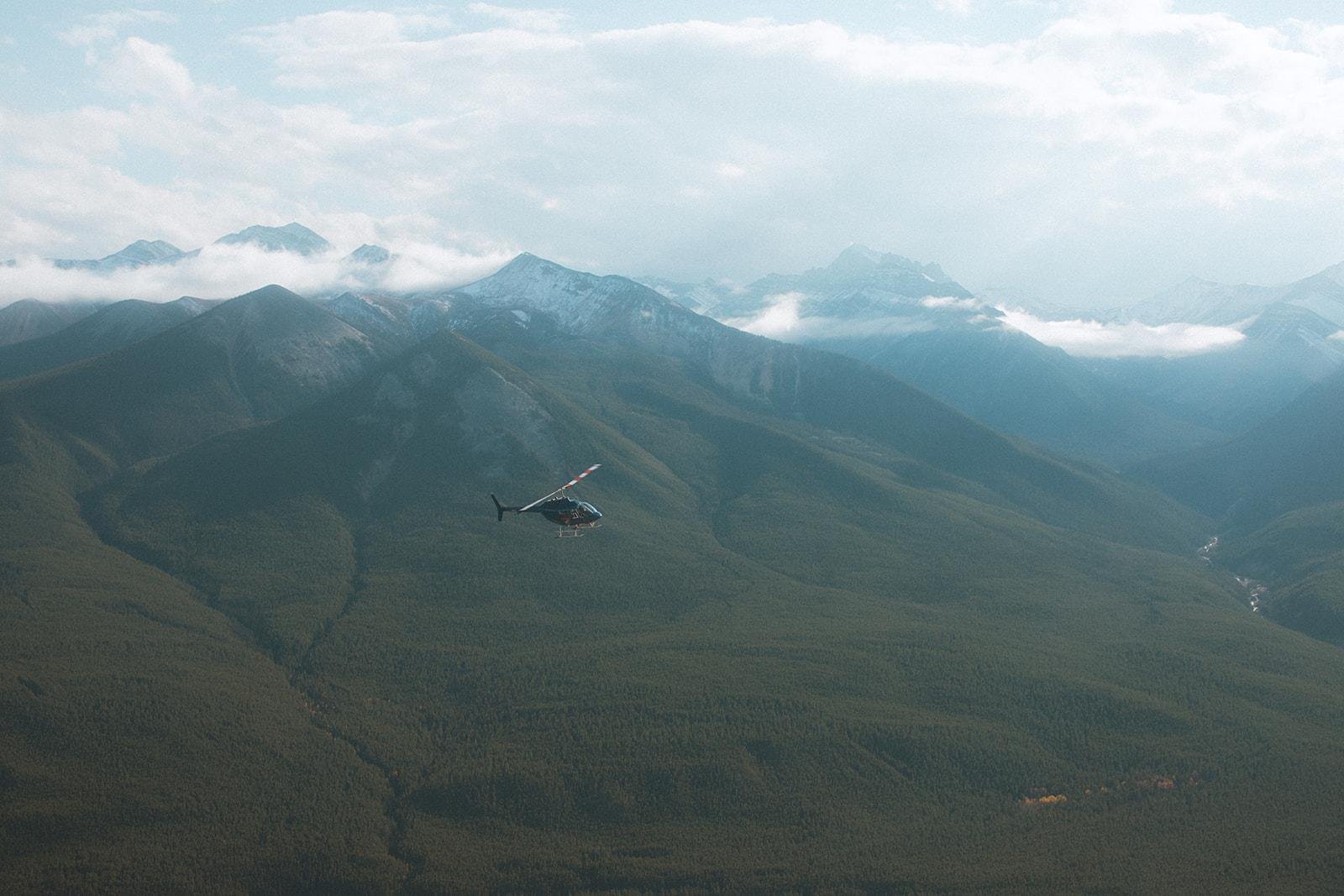 Banff helicopter tour — aerial views of the Canadian Rockies — image 7