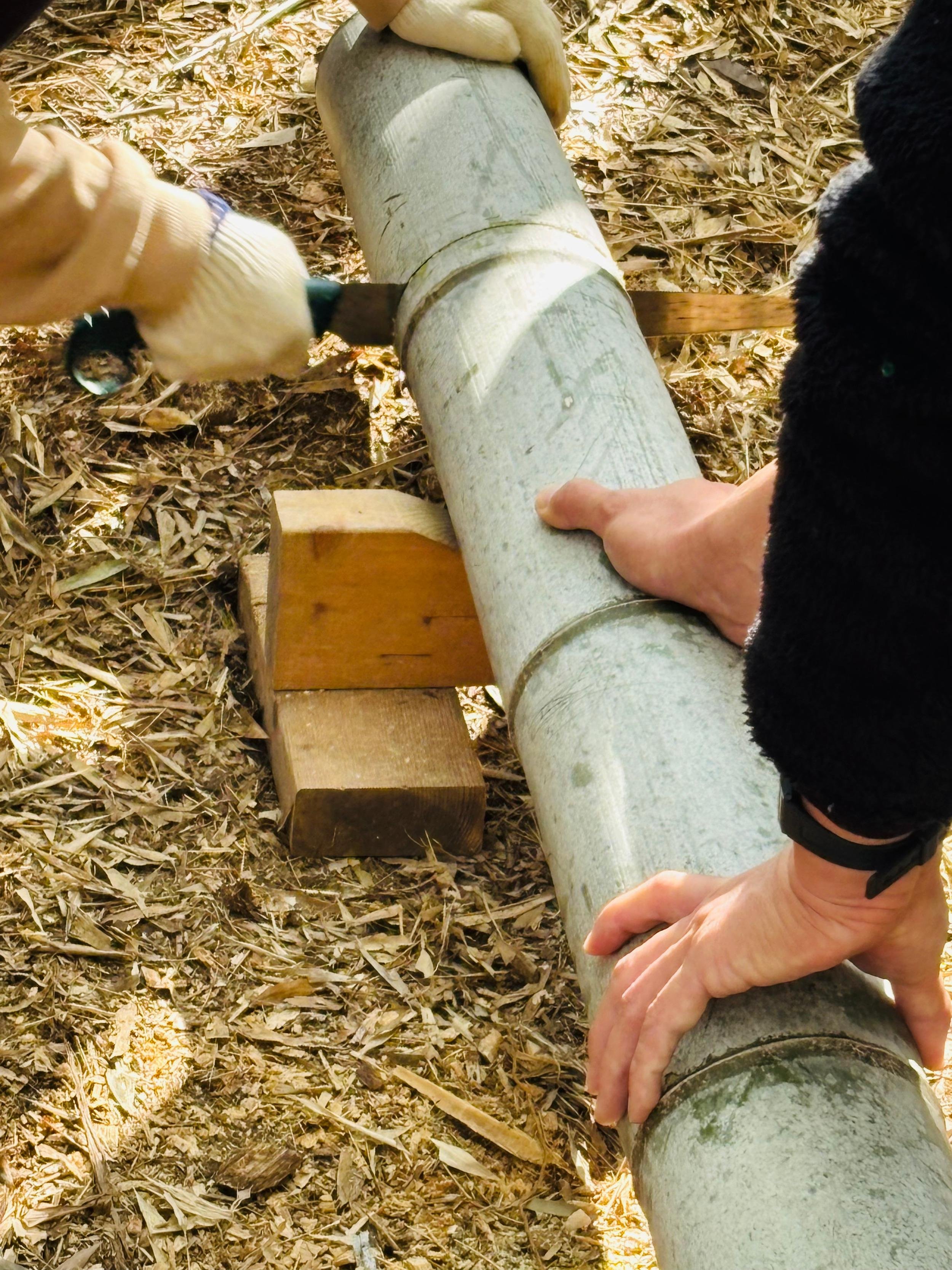 Kyoto Private Bamboo Garden Craft Workshop