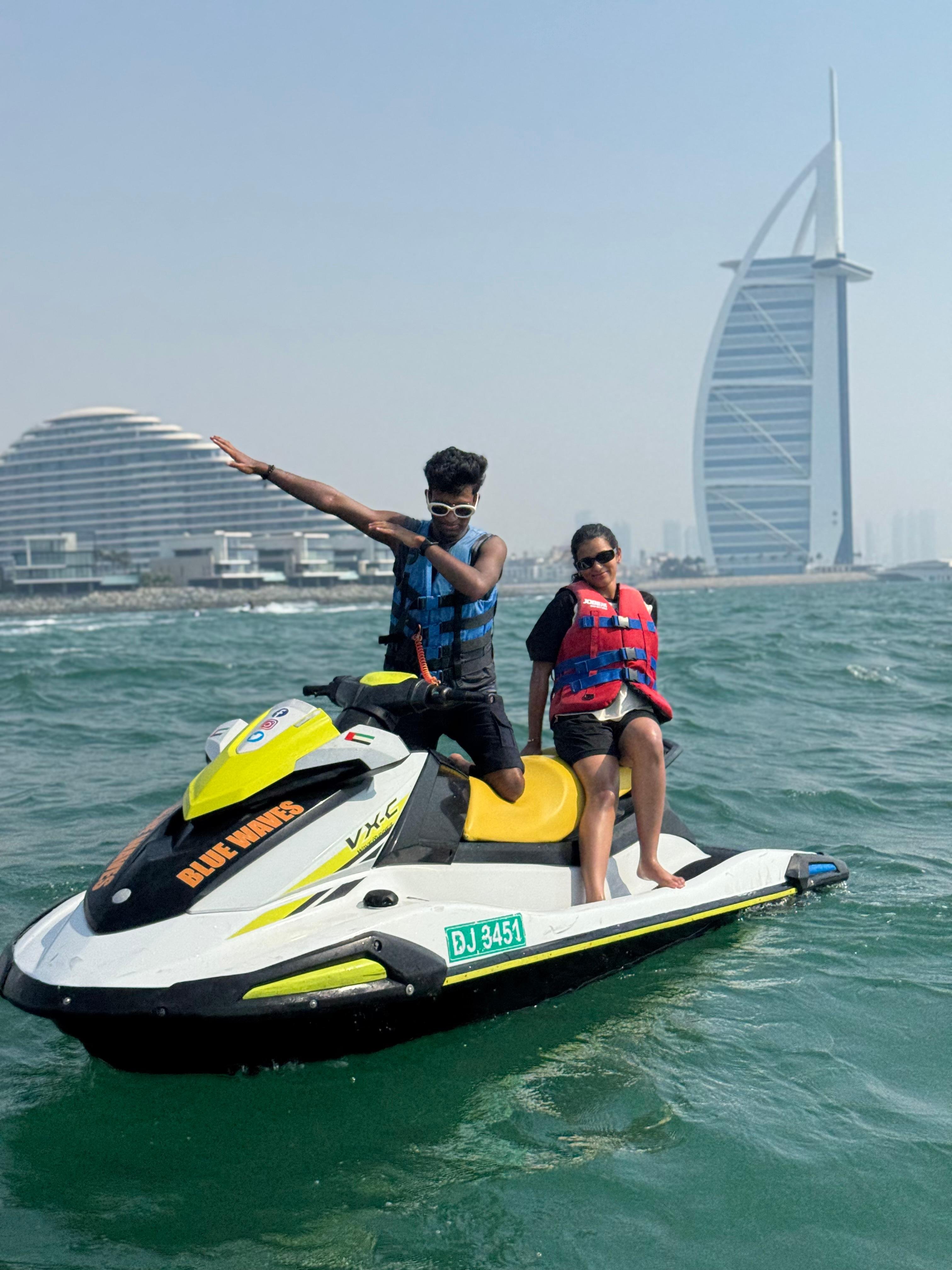 Dubai Jet Ski Adventure: Burj Al Arab & Atlantis Coastal Ride