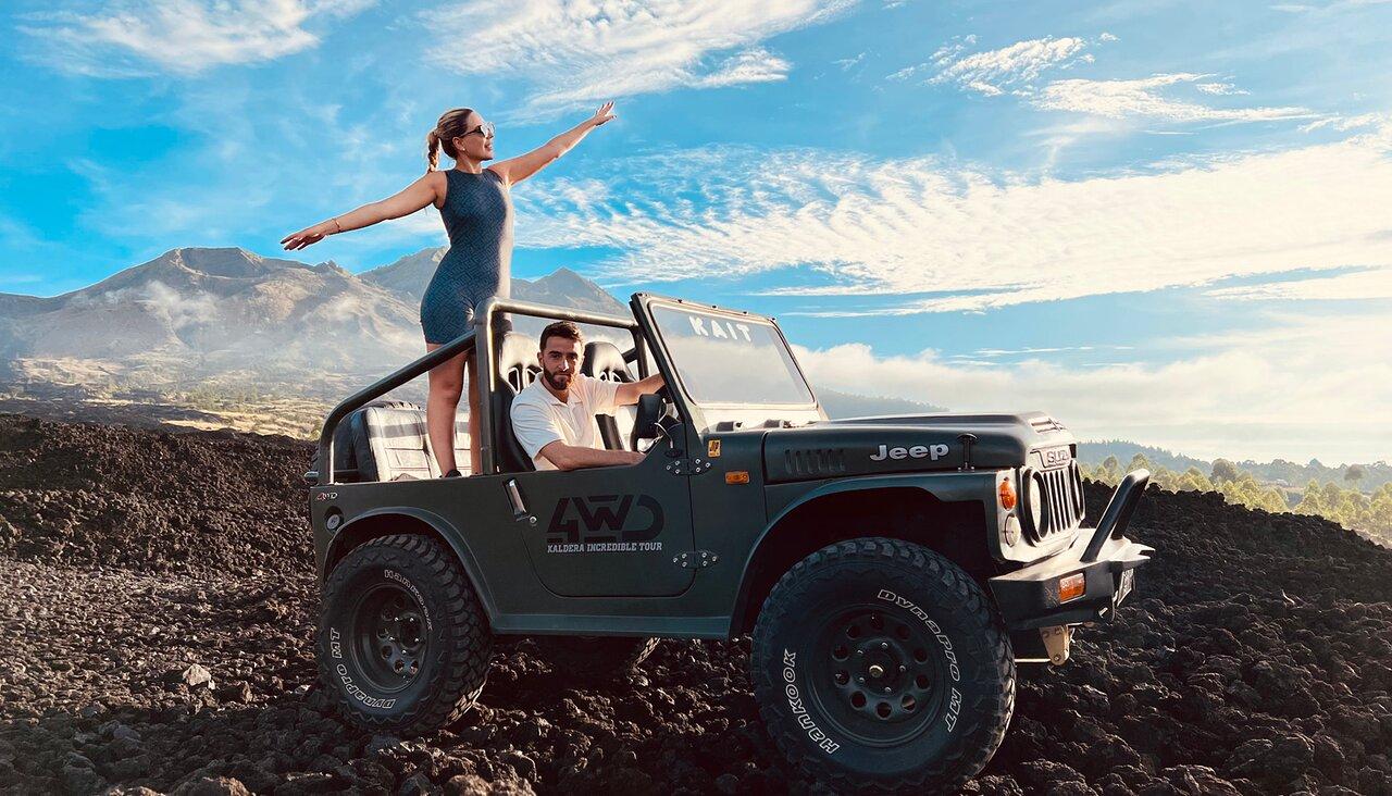 Mount Batur Sunrise Jeep & Hot Spring Tour from Ubud