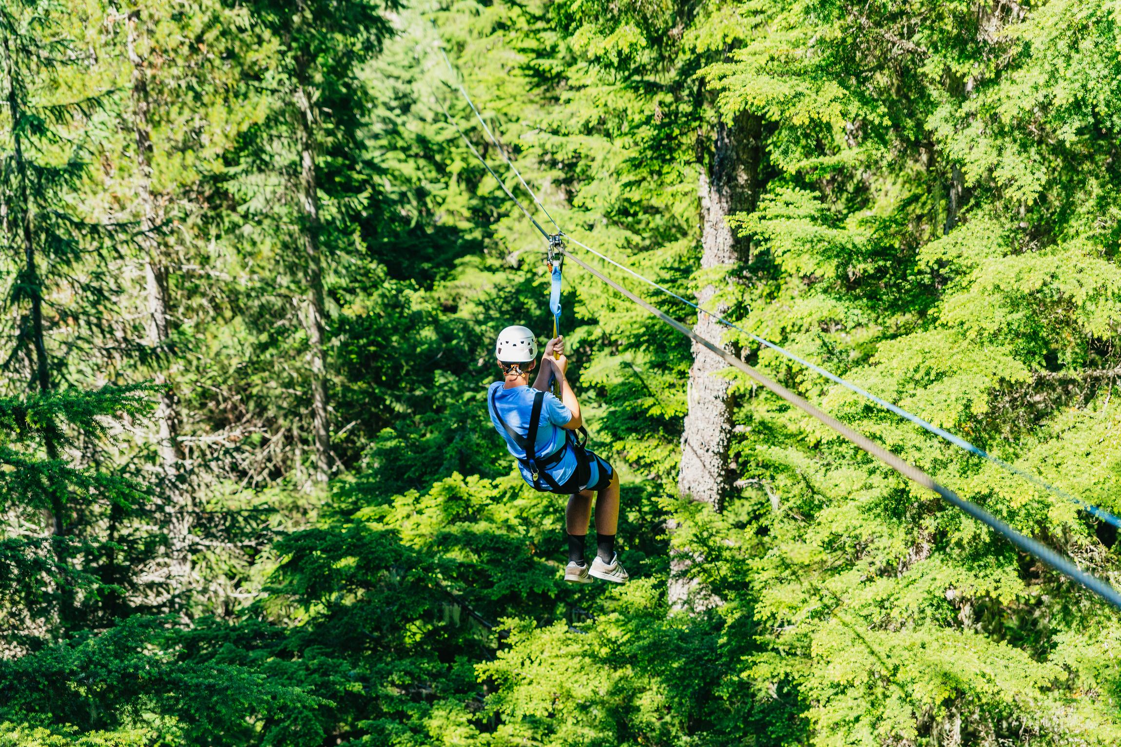 Whistler zipline experience with Ziptrek — flying across the Fitzsimmons Valley, British Columbia — image 12