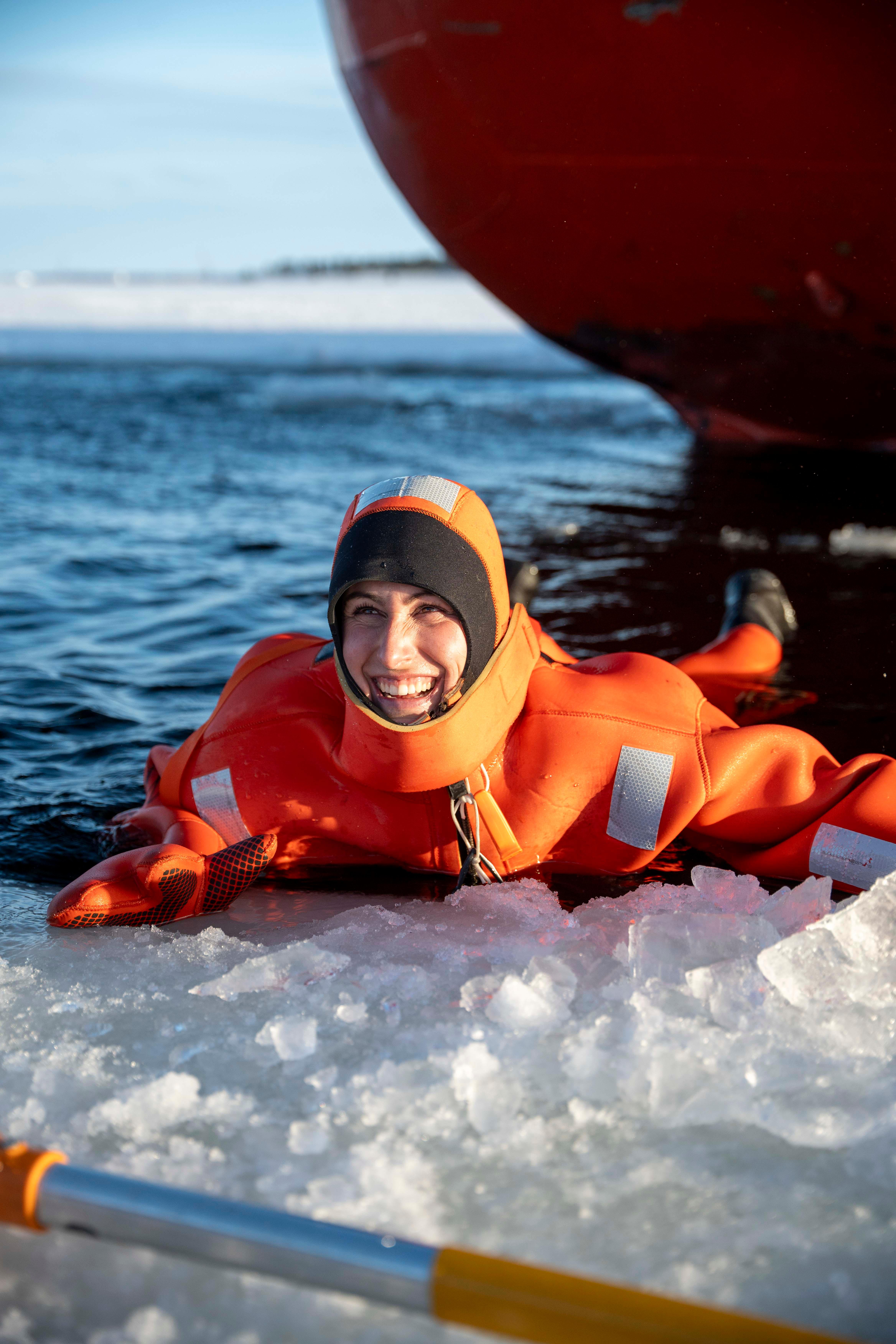 Arctic Icebreaker Cruise: Float & Walk on Frozen Sea