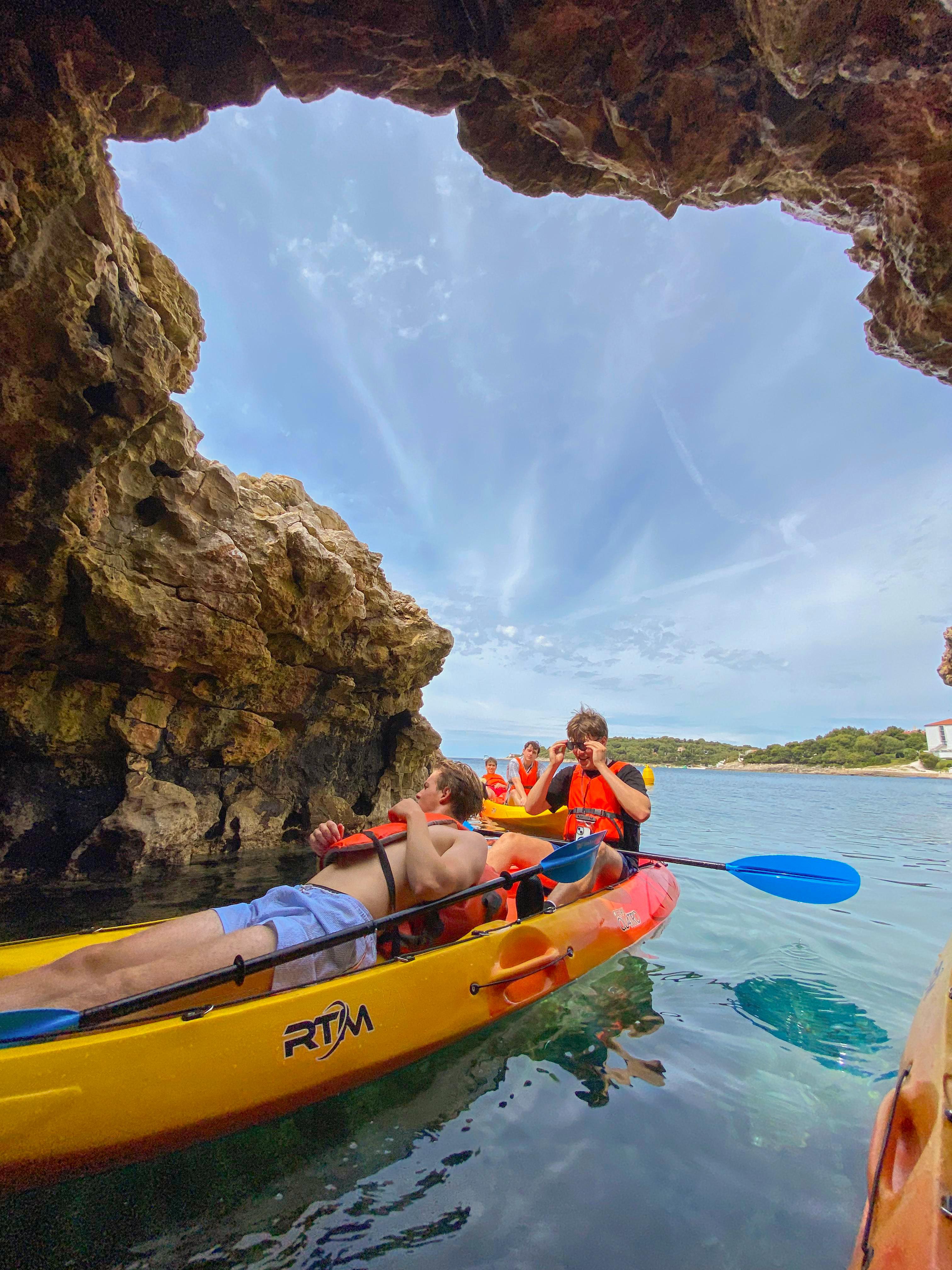 Pula Coastal Kayaking: Caves, Snorkeling & Island Hopping