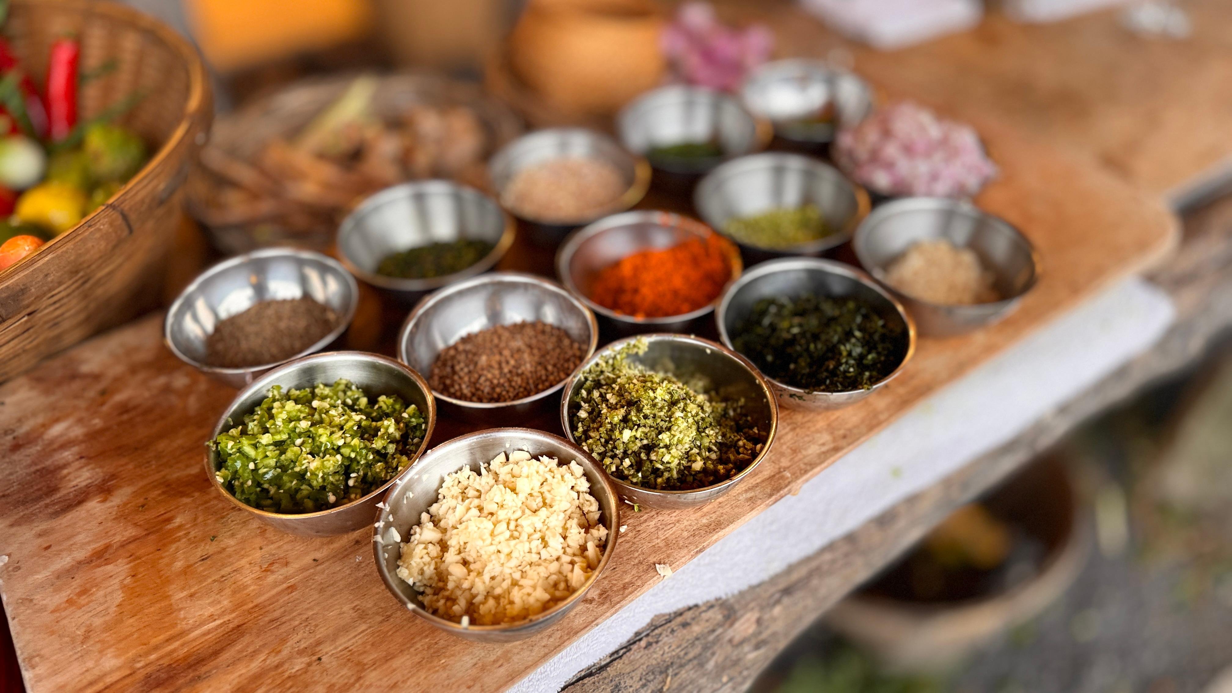 Evening Thai Cooking Class & Organic Garden Experience
