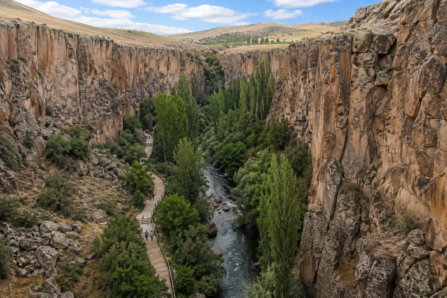 Cappadocia Green Tour: Underground City, Valleys & Selime Monastery