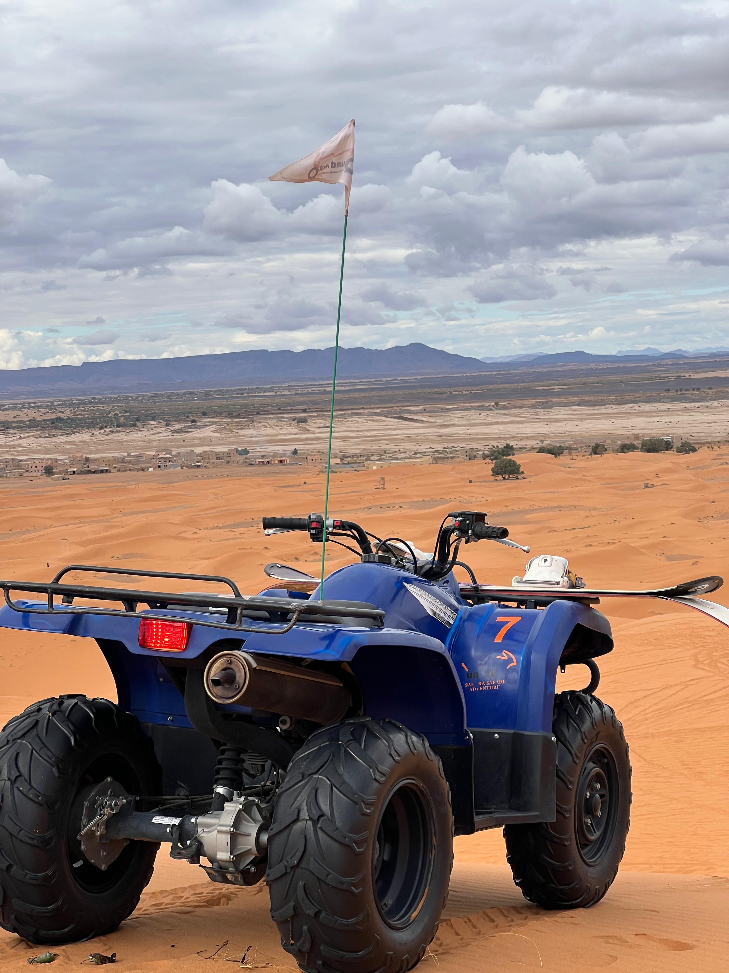 Merzouga Sahara Quad Bike Safari & Sandboarding