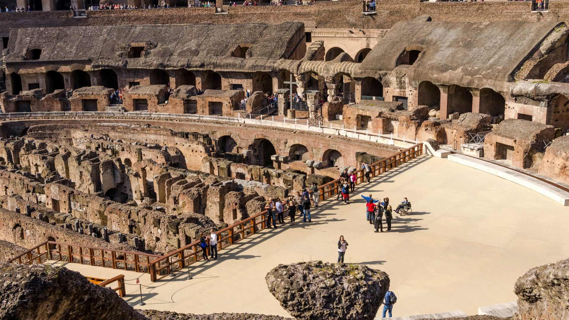 Colosseum Arena Floor, Roman Forum & Palatine Hill Guided Tour