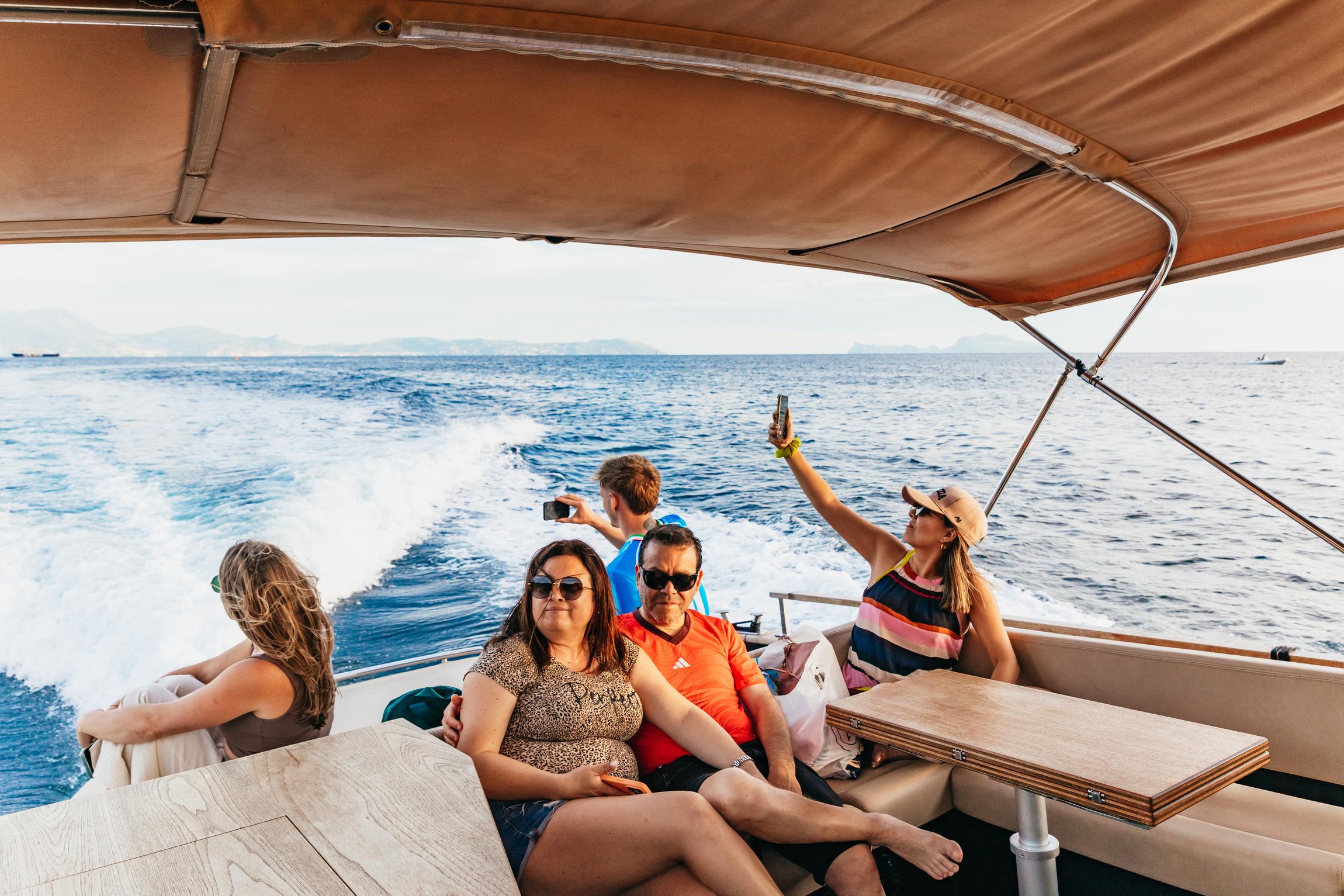 Naples Sunset Cruise with Spritz & Coastal Views
