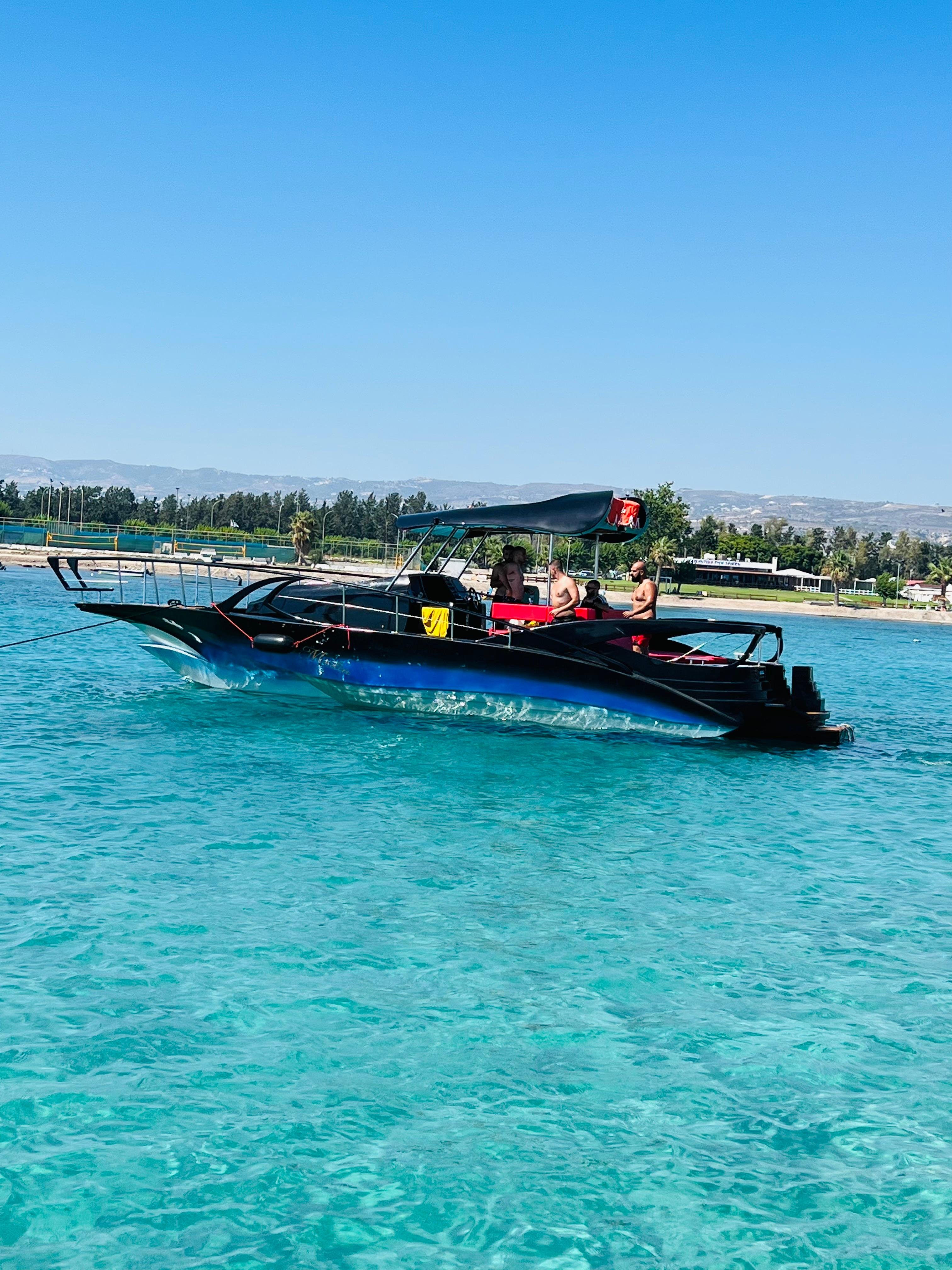 Private Blue Marlin Trimaran Yacht Charter from Paphos