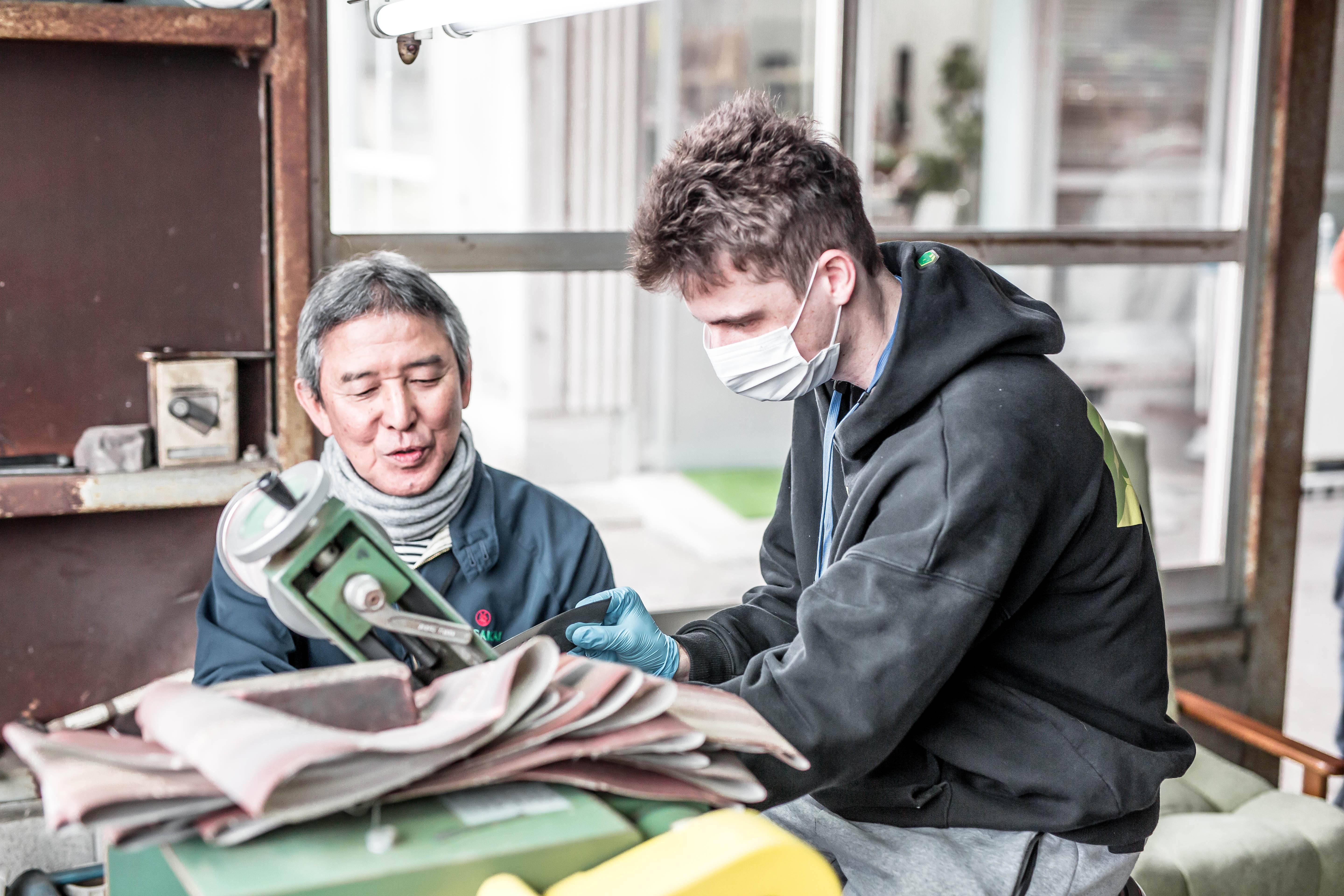 From Nagoya: Seki Damascus Knife Making Day Tour