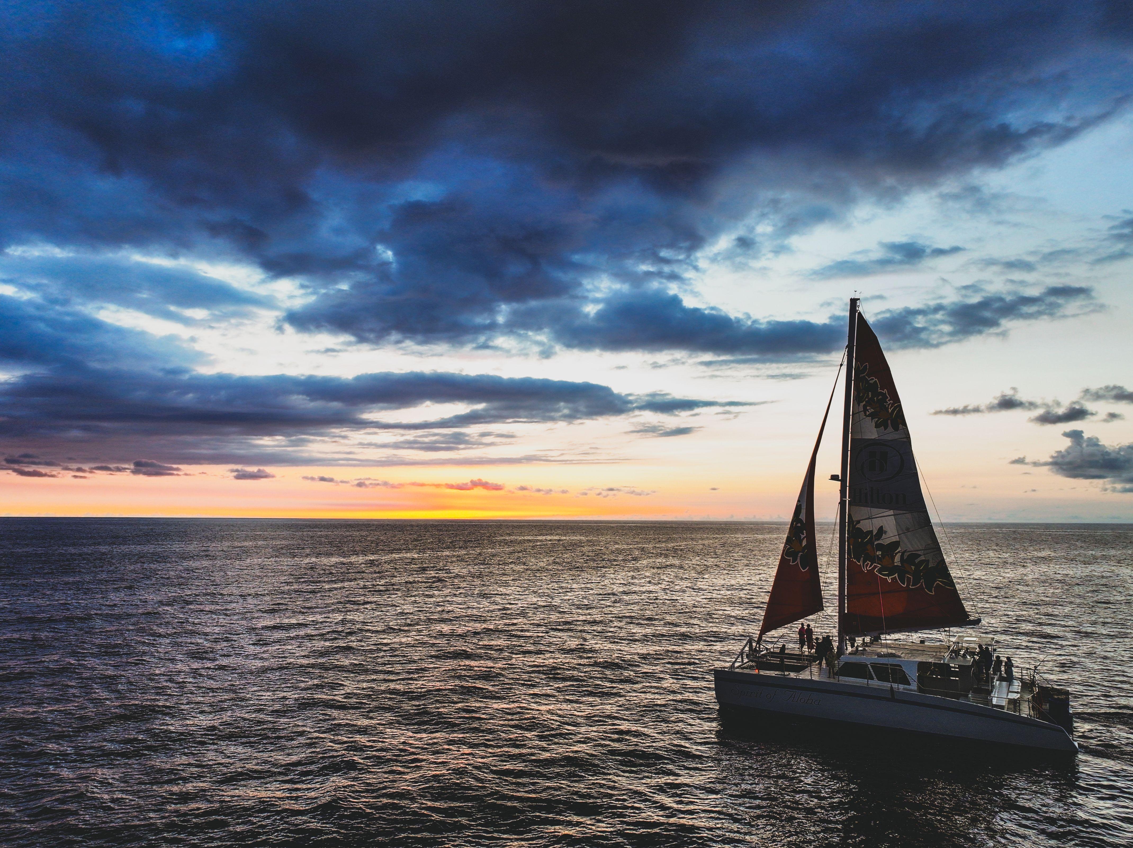 Kona sunset cruise catamaran sail Big Island — image 3