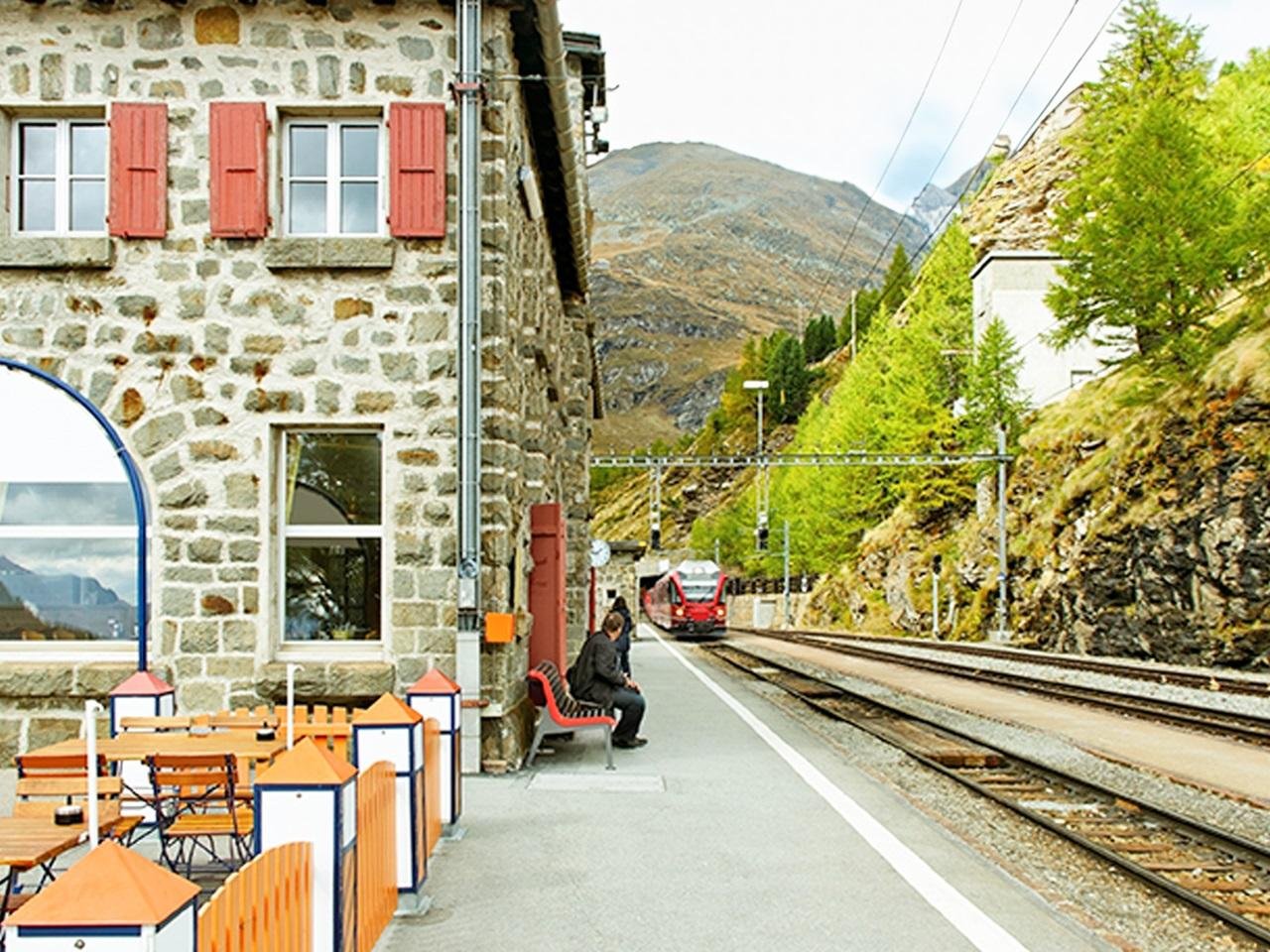 Milan to St. Moritz & Bernina Red Train Alpine Day Trip