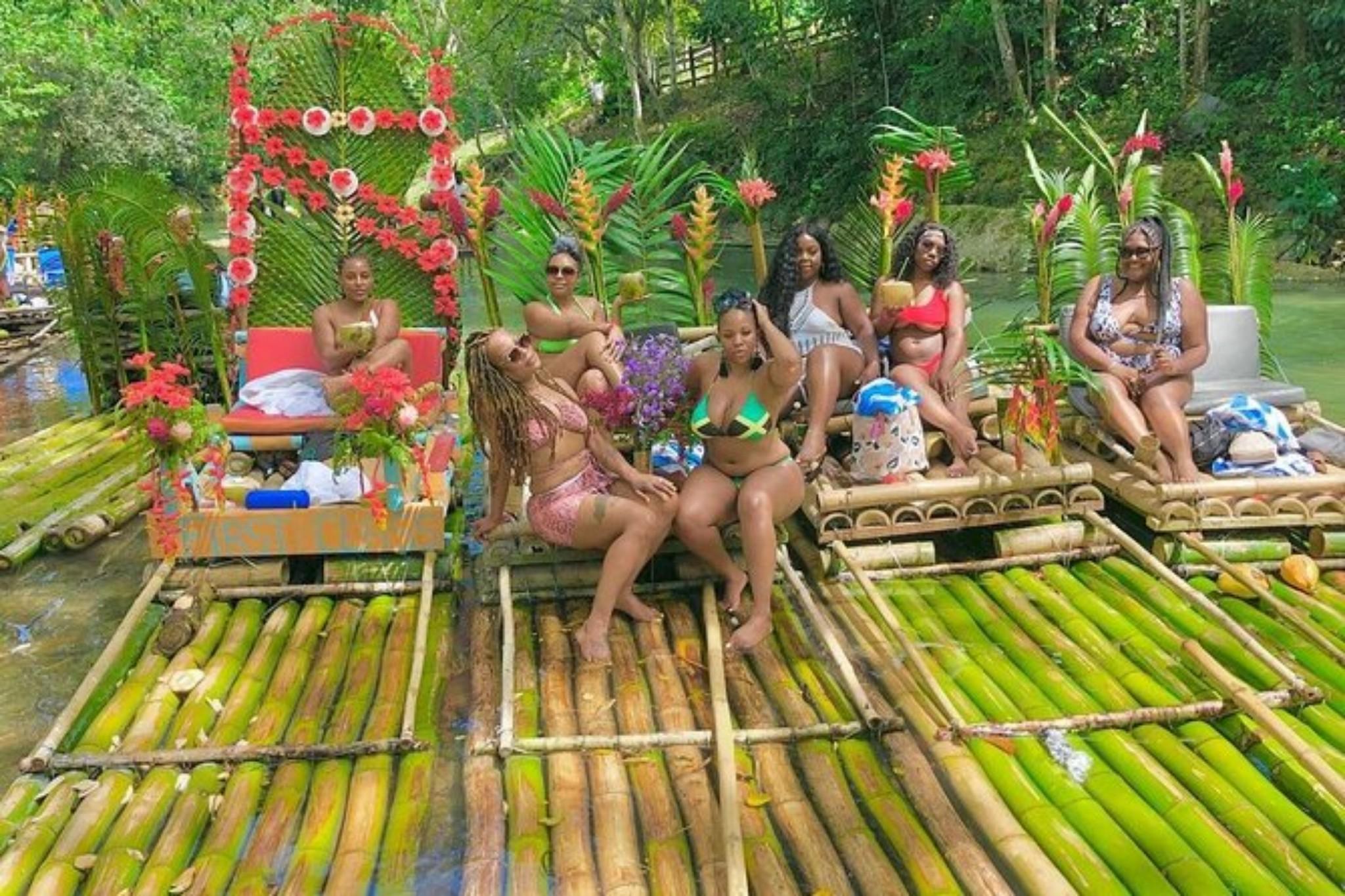 Montego Bay Bamboo Raft Journey with Foot Reflexology