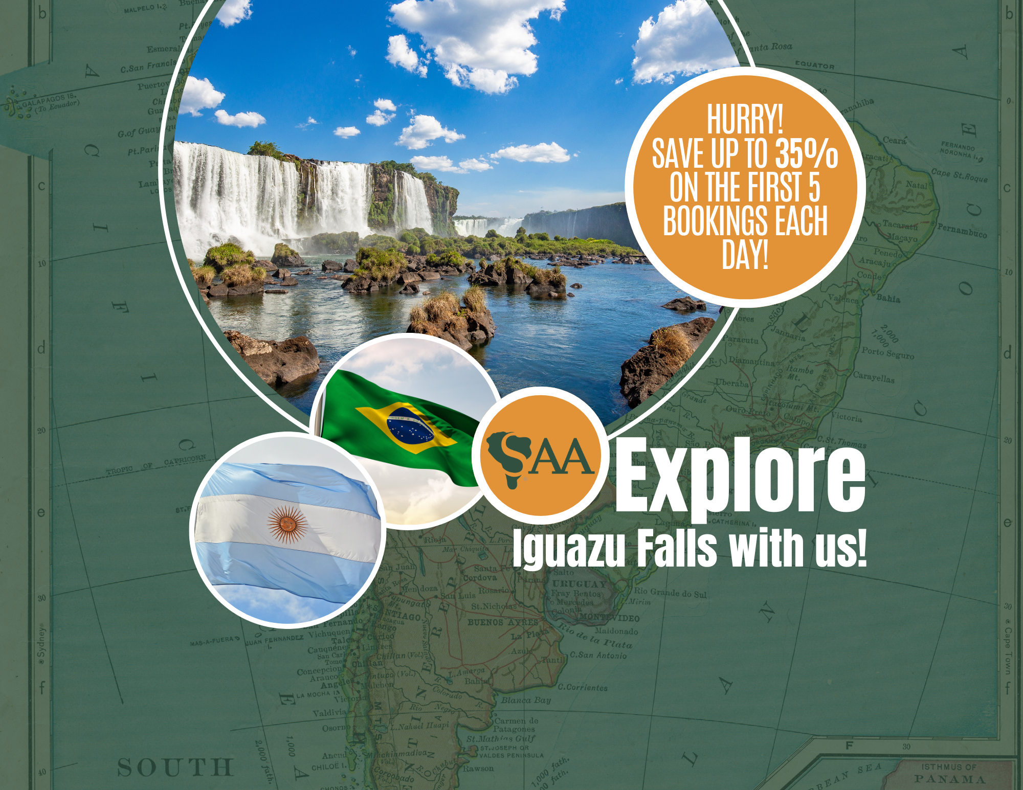 Iguazu Falls: Both Sides in One Day – Argentina & Brazil