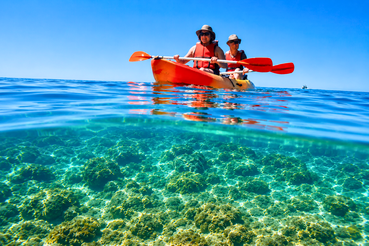 Albufeira Sea Cave Kayak & Snorkel Adventure