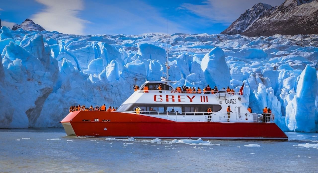 Grey Glacier Catamaran Navigation from Puerto Natales