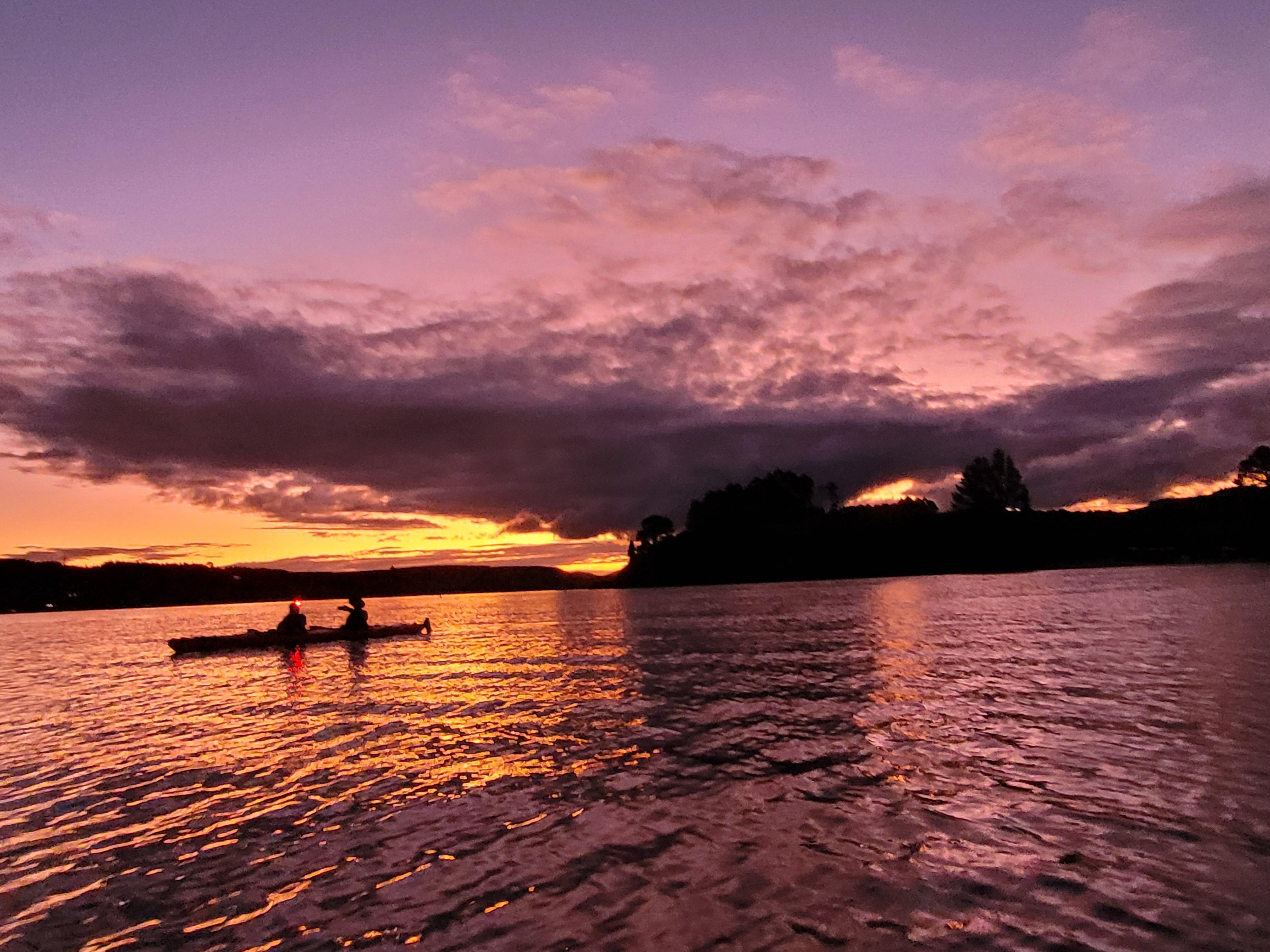 Lake Rotoiti Kayak Adventure with Hot Springs & Glowworm Caves