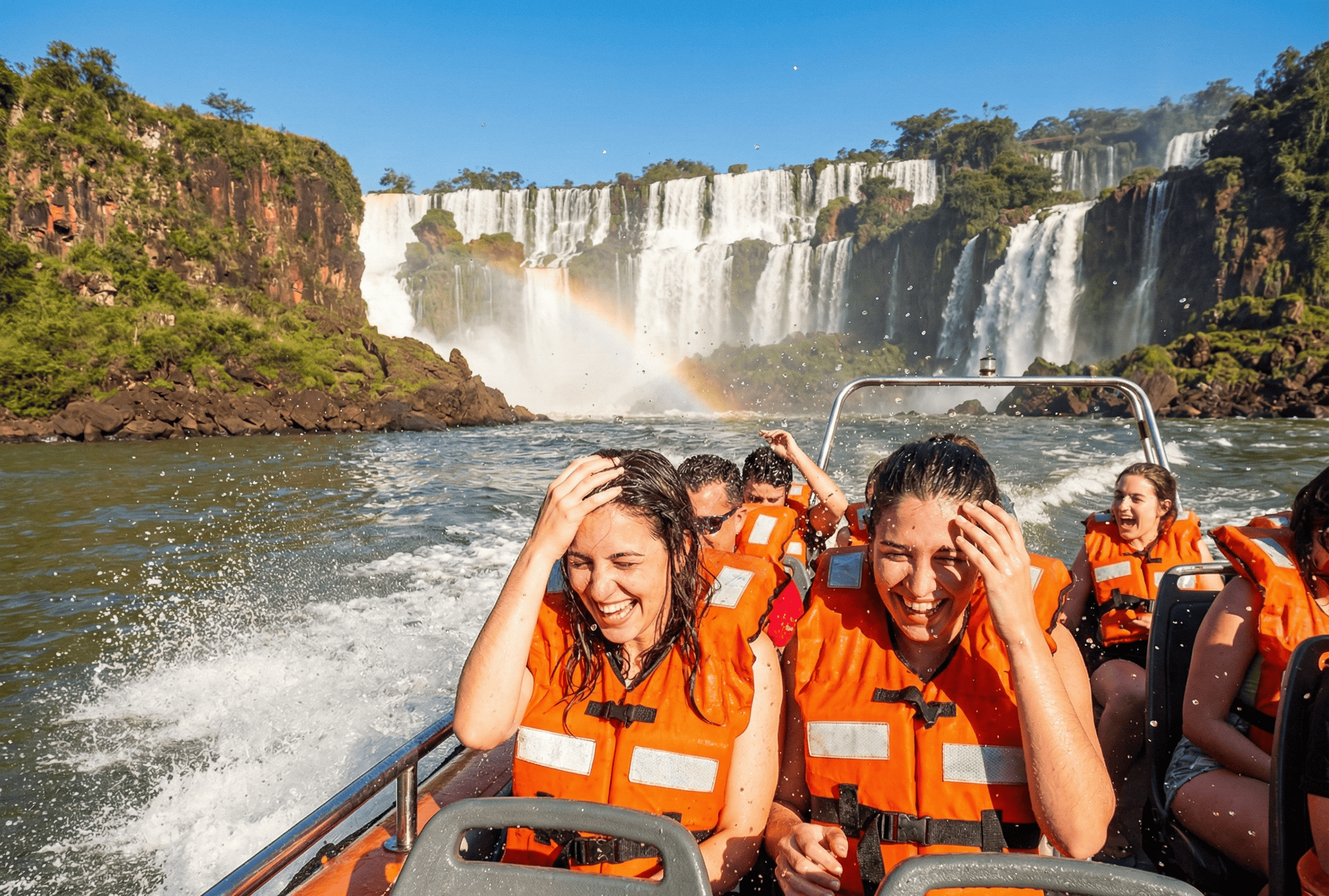 Argentine Iguazu Falls & Great Adventure Boat Tour