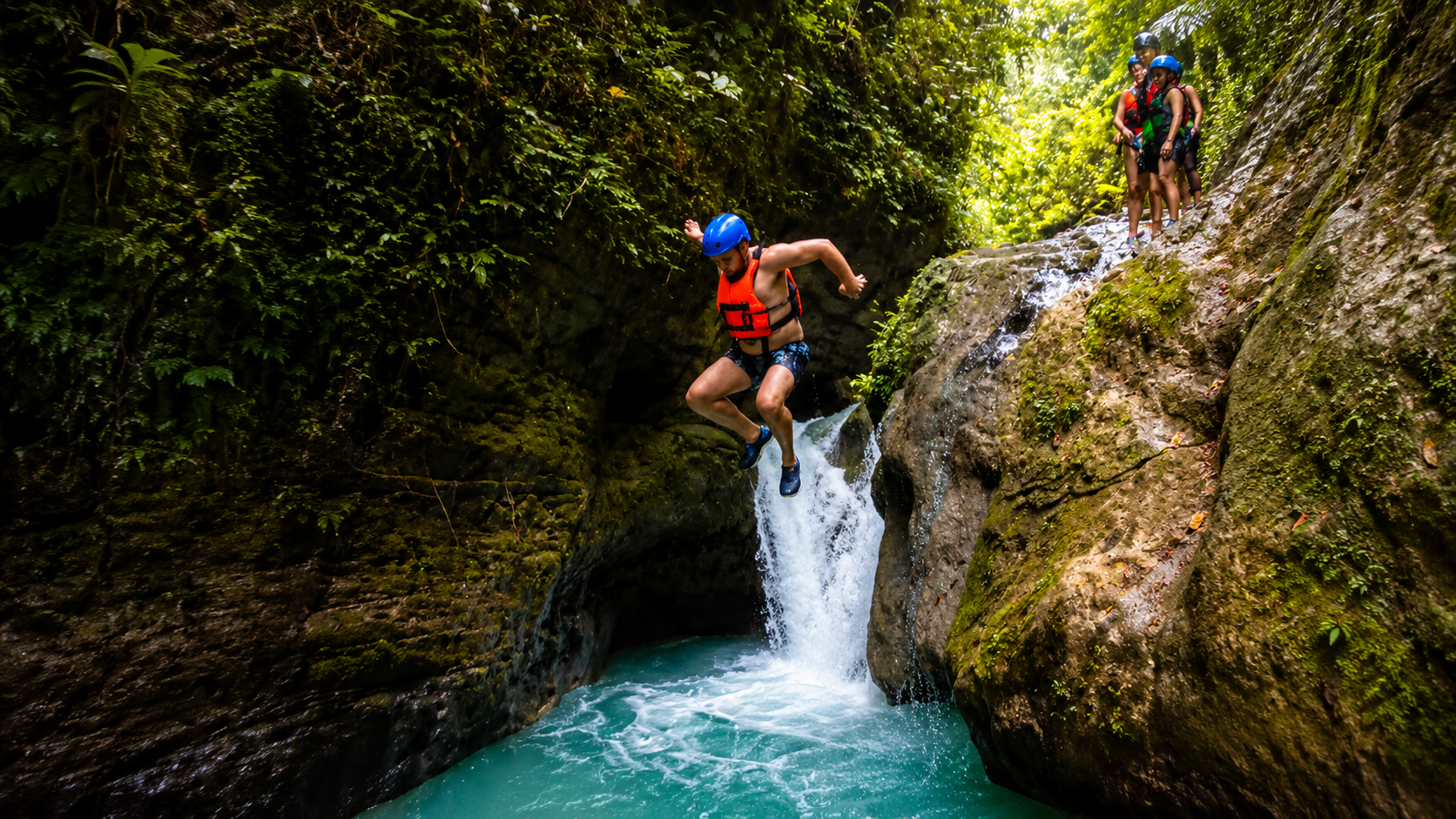 Moalboal Sardine Run & Kawasan Falls Canyoneering Day Trip